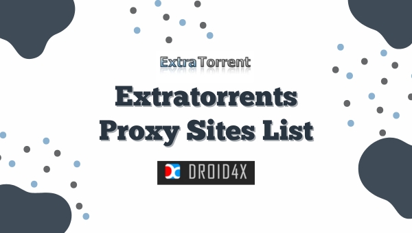 Extratorrents Proxy Sites List