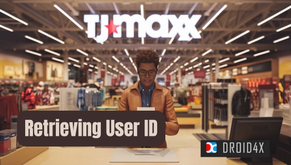 TJ Maxx Credit Card Login :  Retrieving User ID