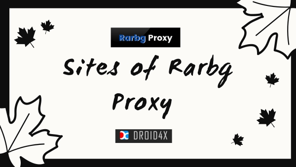 Sites of Rarbg Proxy