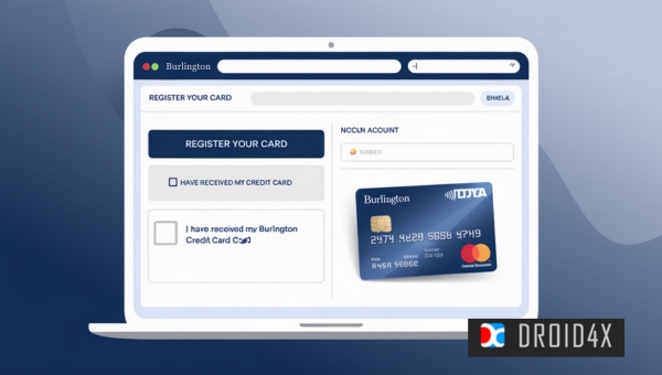 Burlington Credit Card Portal: How to Register for an Account?