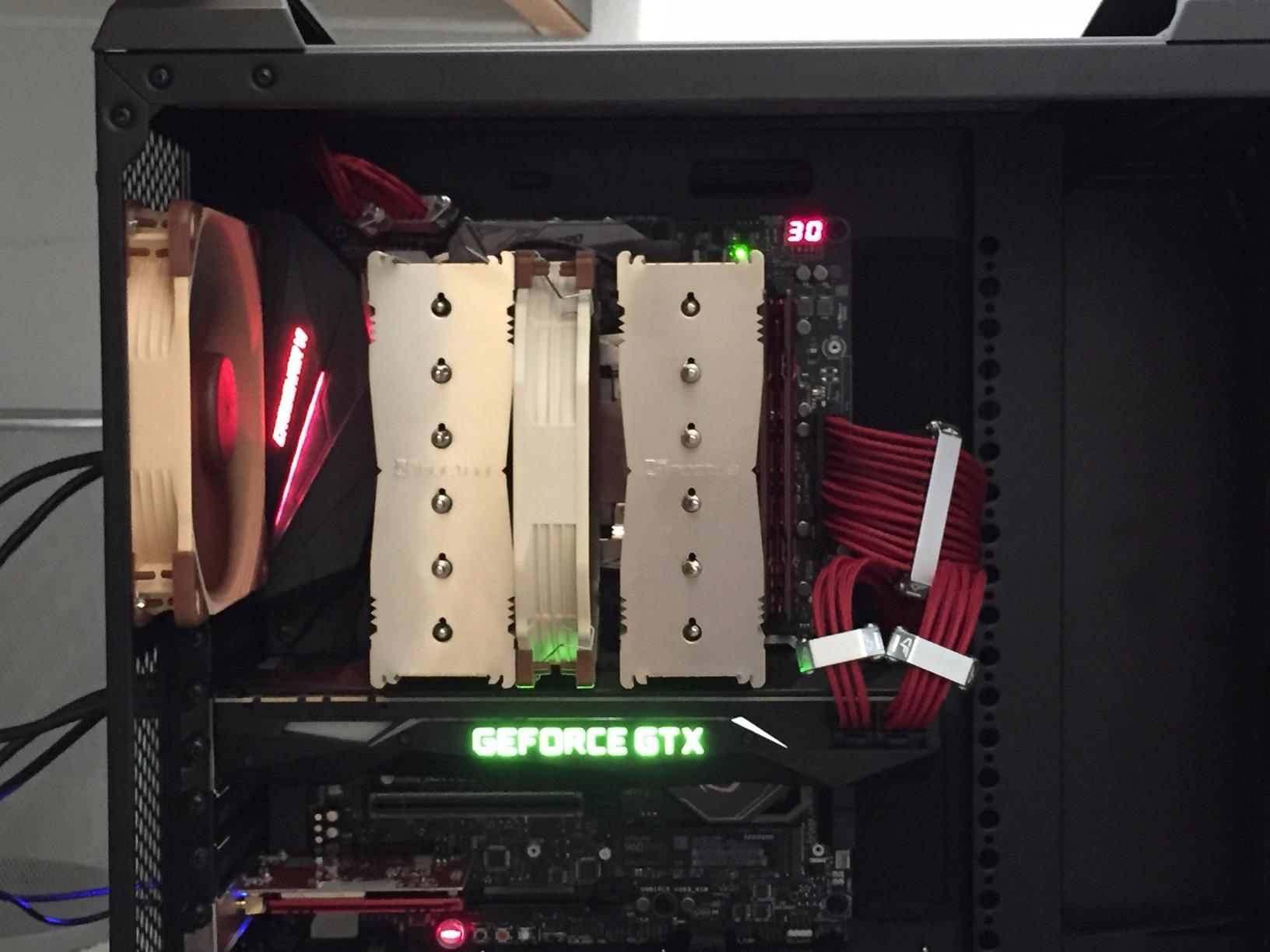 Noctua NH-D15, Premium CPU Cooler with 2X NF-A15 PWM 140mm Fans (Brown) - Customer Photo 3