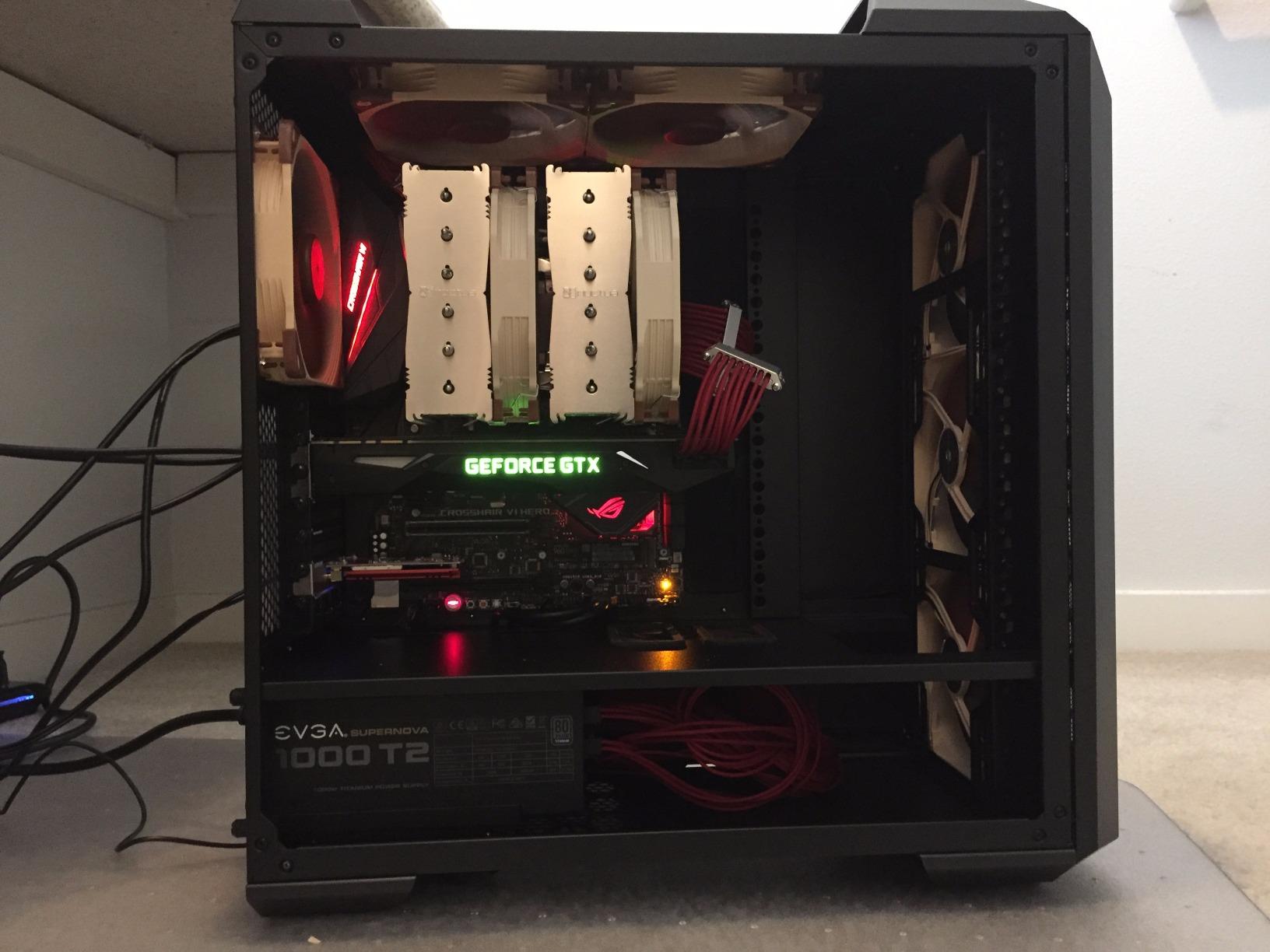 Noctua NH-D15, Premium CPU Cooler with 2X NF-A15 PWM 140mm Fans (Brown) - Customer Photo 4