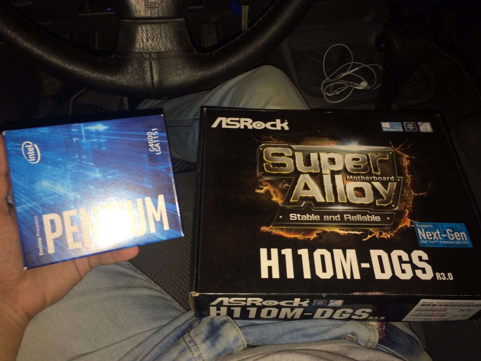 ASRock H110M-DGS Motherboard Micro ATX DDR4 LGA 1151 - Customer Photo 3