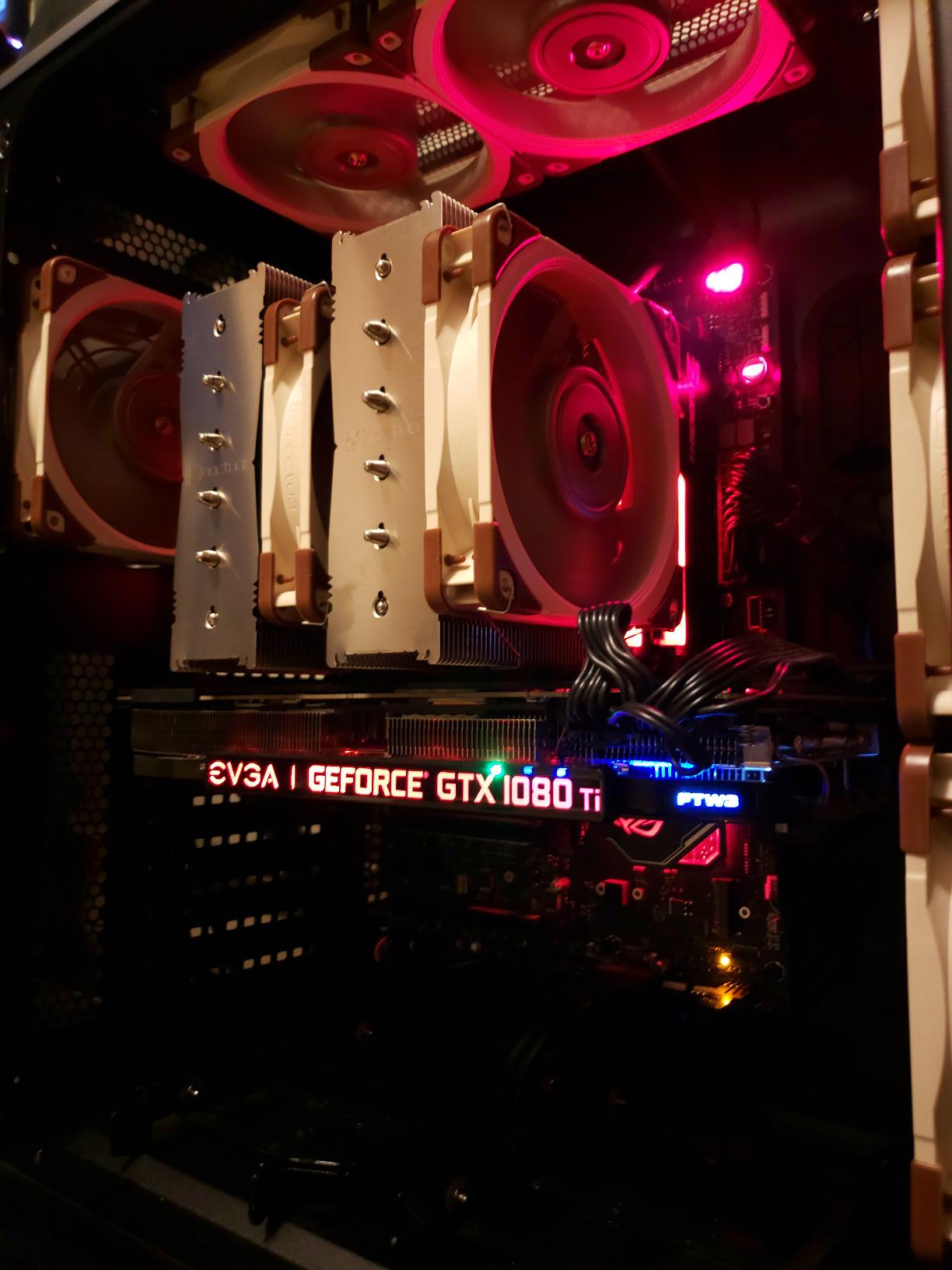 Noctua NH-D15 SE-AM4, Premium Dual-Tower CPU Cooler for AMD AM4 (Brown) - Customer Photo 1