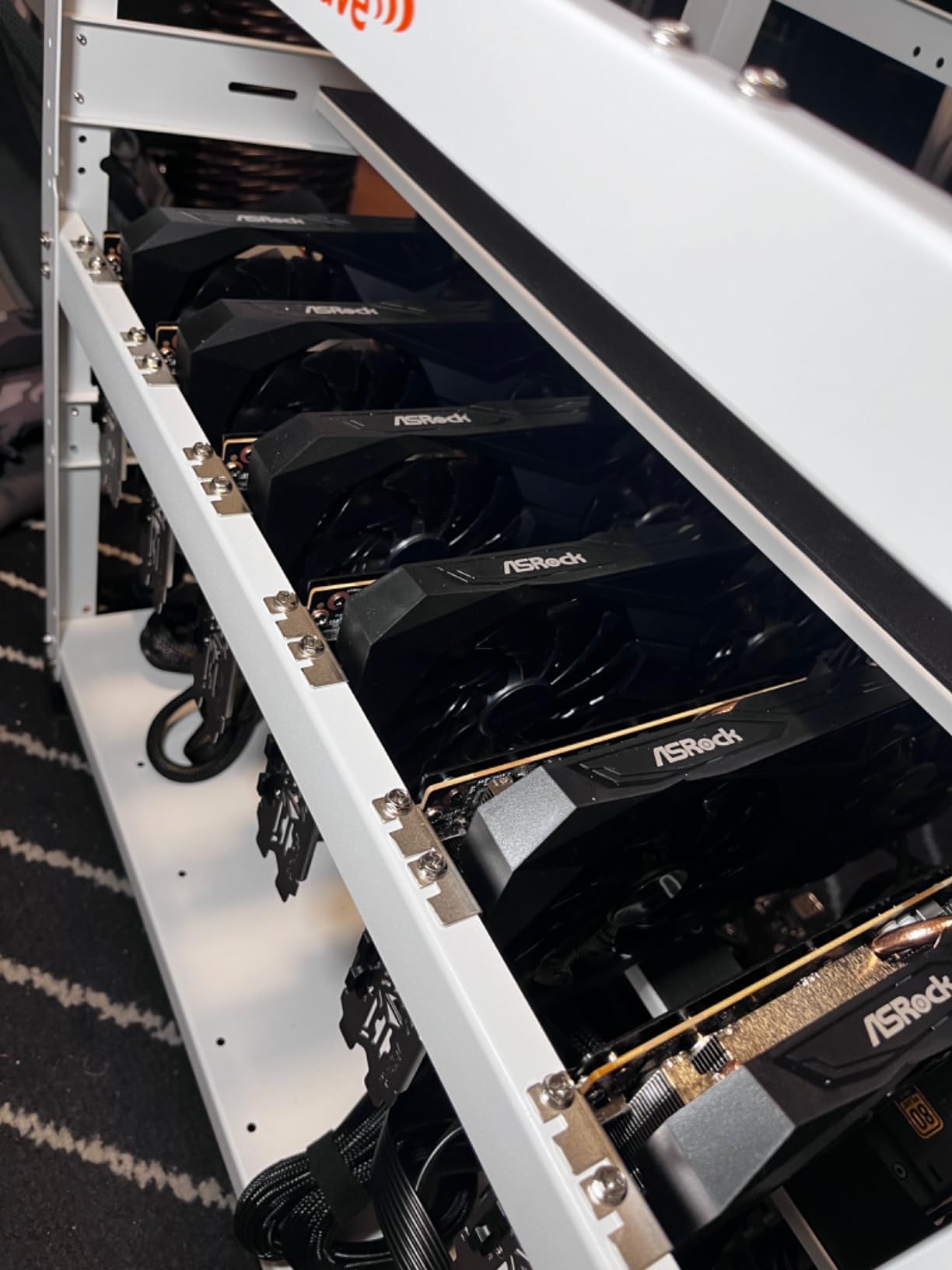 ASRock H110 Pro BTC+ 13GPU Mining Motherboard Cryptocurrency - Customer Photo 0