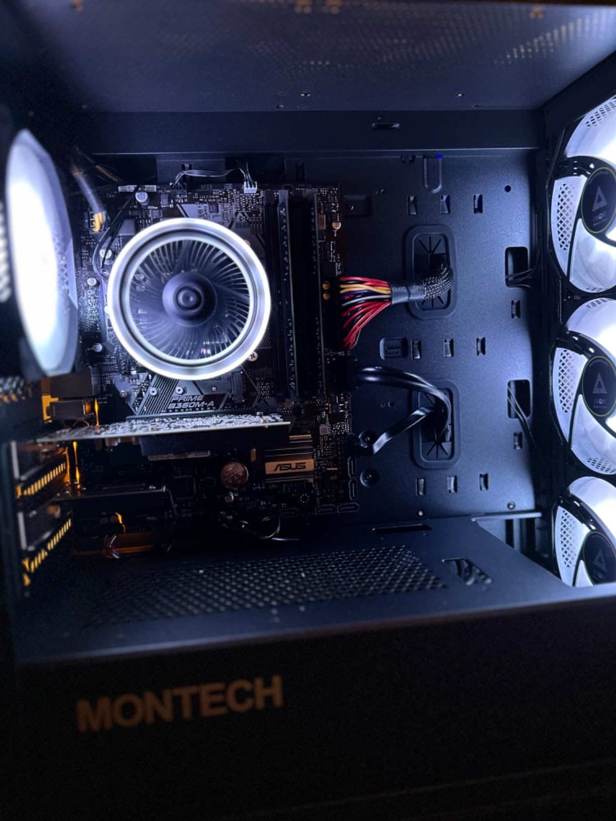 ASUS PRIME B360M-A (300 Series) Intel LGA-1151 mATX Motherboard with Aura Sync RGB header, DDR4 2666MHz, M.2 support, HDMI, Intel Optane memory ready, SATA 6Gbps and USB 3.1 Gen 2 - Customer Photo 1