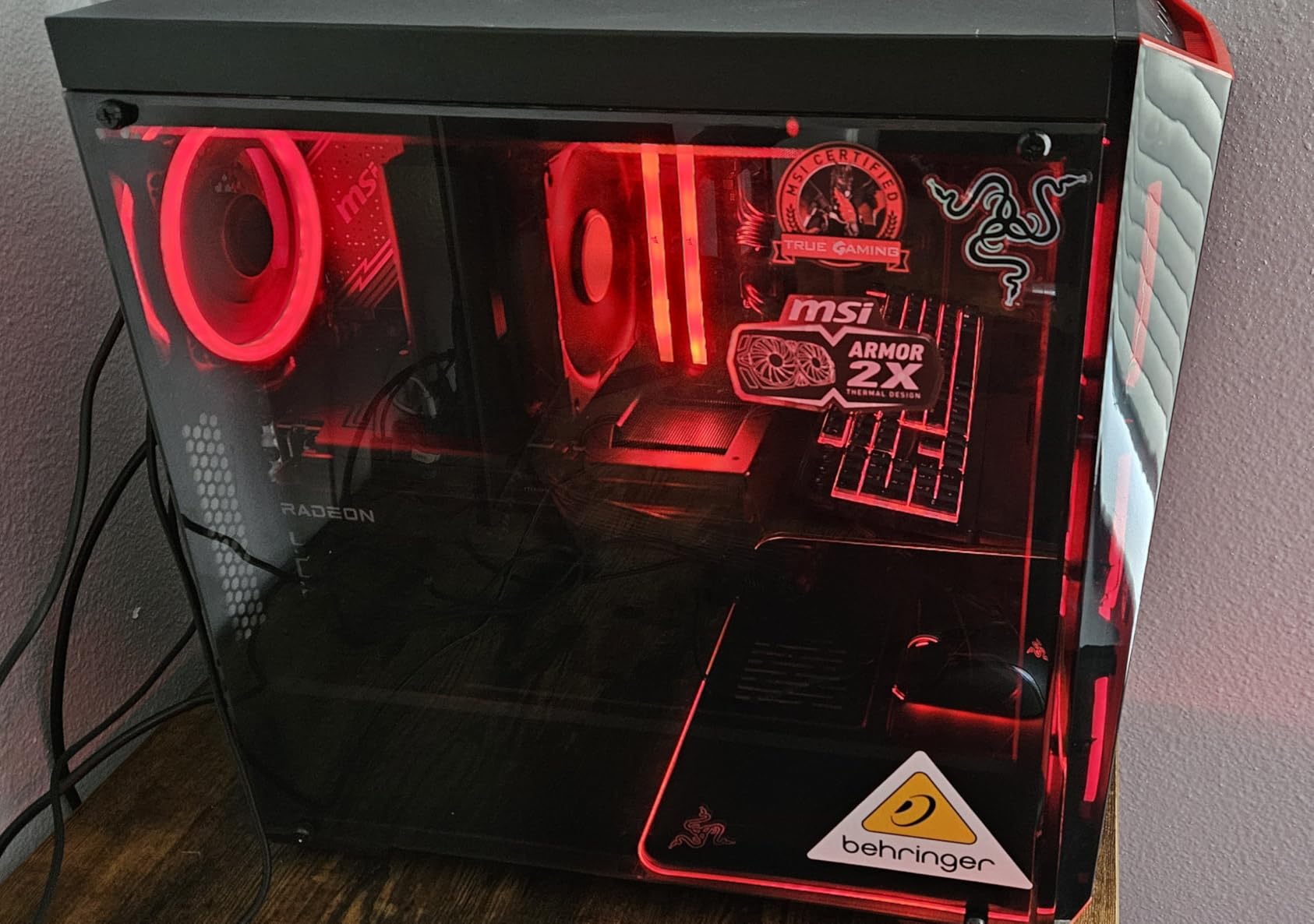 Cooler Master Hyper 212 Black CPU Cooler, SickleFlow 120 Edge PWM Fan, Aluminum Top Cover, 4 Copper Heat Pipes, 152mm Tall, AMD Ryzen AM5/AM4, Intel LGA 1851/1700/1200 Brackets Customer Review Cooler Master Hyper 212 Black CPU Cooler, SickleFlow 120 Edge PWM Fan, Aluminum Top Cover, 4 Copper Heat Pipes, 152mm Tall, AMD Ryzen AM5/AM4, Intel LGA 1851/1700/1200 Brackets - Customer Photo 3