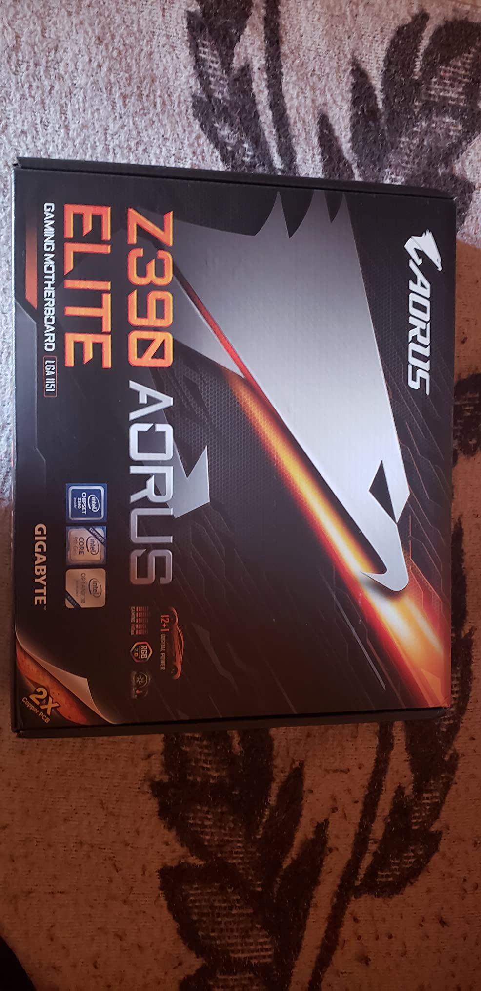 Gigabyte Z390 AORUS Elite (Intel LGA1151/Z390/ATX/2xM.2/Realtek ALC1220/RGB Fusion/Gaming Motherboard) - Customer Photo 2