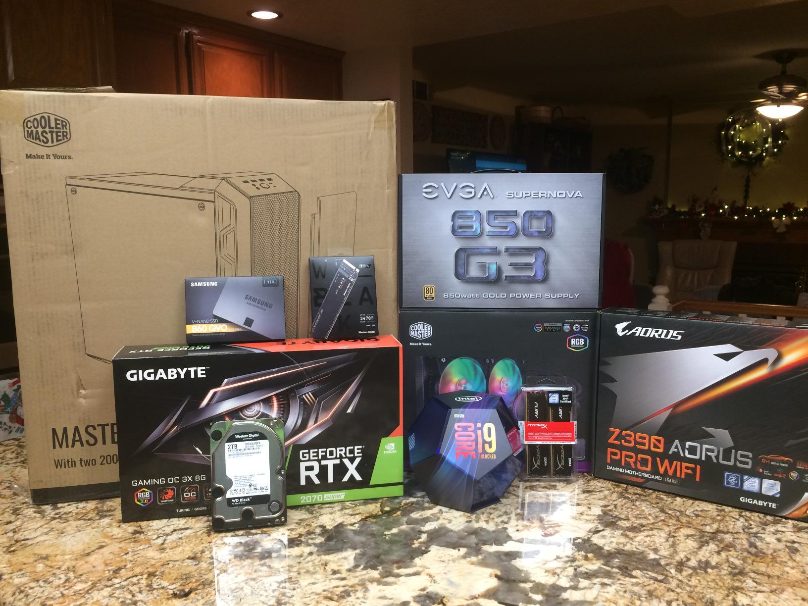 GIGABYTE Z390 AORUS PRO Wi-Fi (Intel LGA1151/Z390/ATX/2xM.2 Thermal Guard/Onboard AC Wi-Fi/RGB Fusion/Gaming Motherboard) - Customer Photo 1