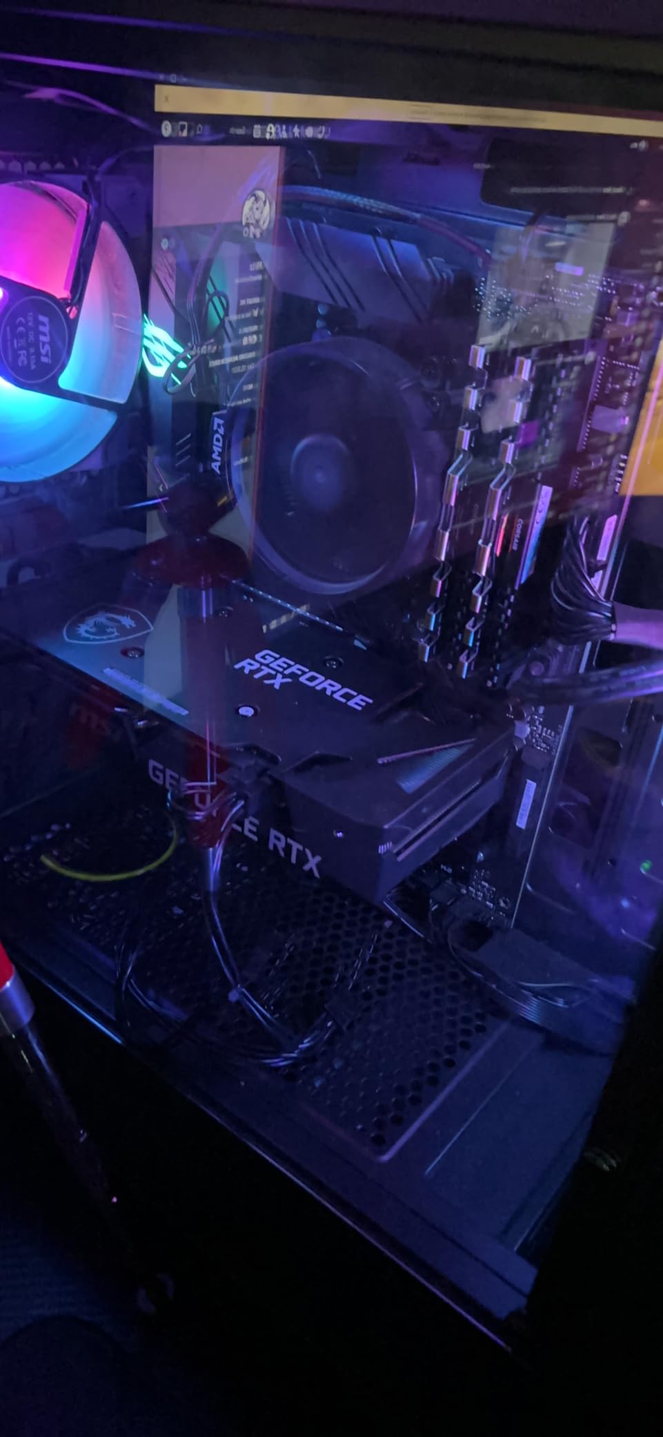 AMD Wraith Stealth Socket AM4 4-Pin Connector CPU Cooler with Aluminum Heatsink & 3.93-Inch Fan (Slim) - Customer Photo 2