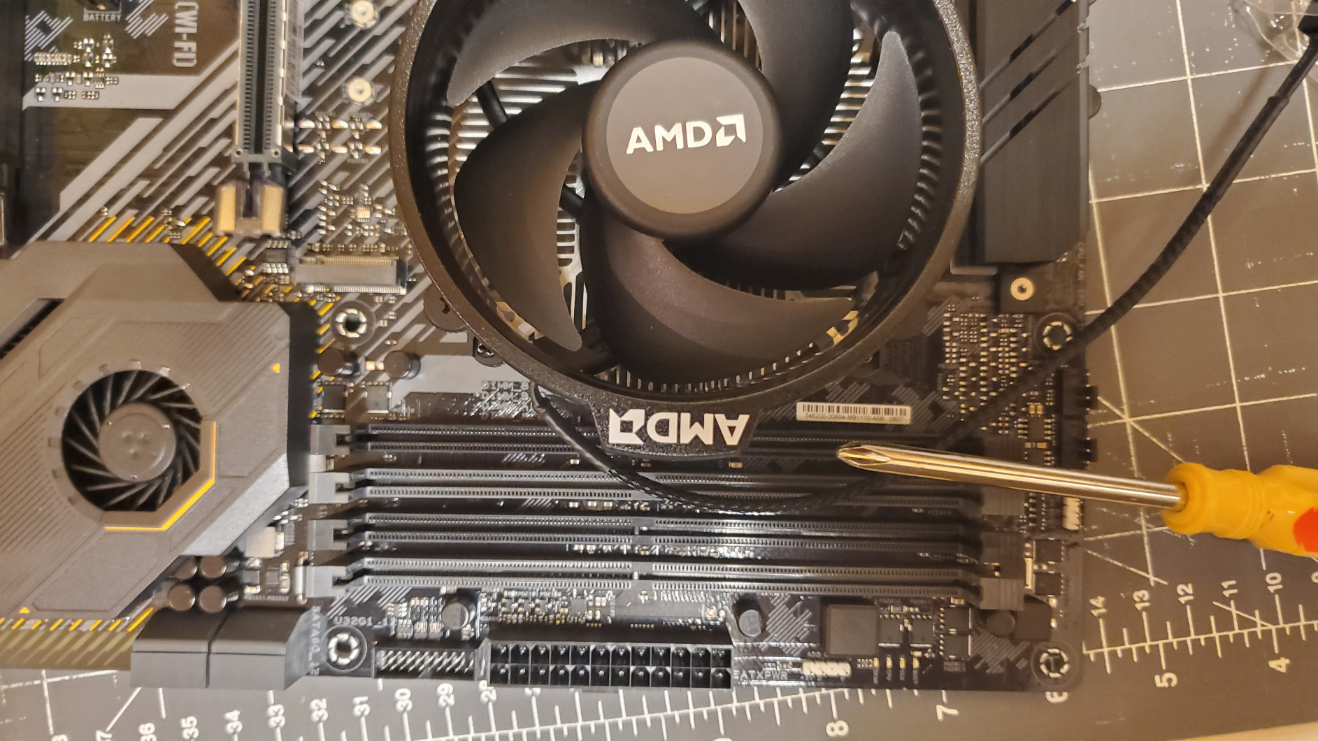 ASUS AM4 TUF Gaming X570-Plus (Wi-Fi) AM4 Zen 3 Ryzen 5000 & 3rd Gen Ryzen ATX Motherboard with PCIe 4.0, Dual M.2, 12+2 with Dr. MOS Power Stage - Customer Photo 4