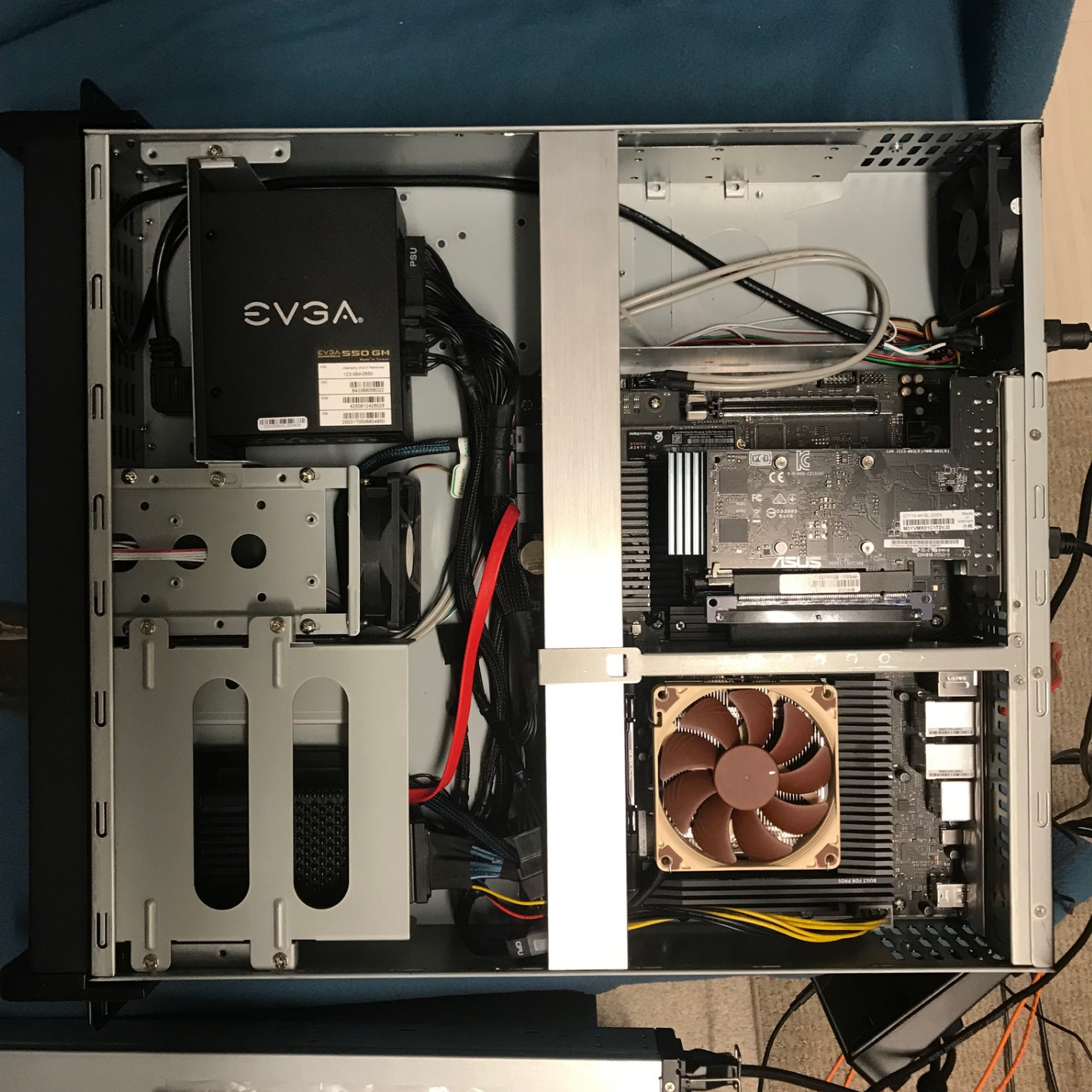 ASUS Pro WS X570-Ace ATX Workstation Motherboard with 3 PCIe 4.0 X16, Dual Realtek and Intel Gigabit LAN, DDR4 ECC Memory Support, Dual M.2, U.2, and Control Center - Customer Photo 1