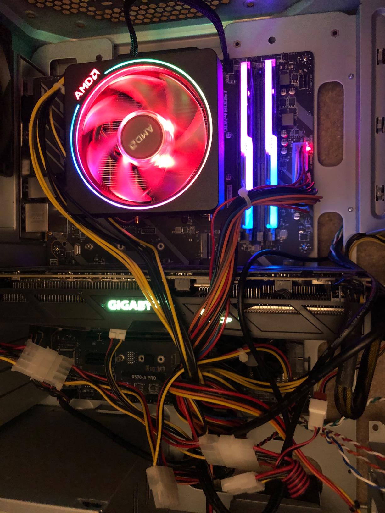 MSI X570-A PRO Motherboard (AMD AM4, DDR4, PCIe 4.0, SATA 6Gb/s, M.2, USB 3.2 Gen 2, HDMI, ATX) - Customer Photo 0