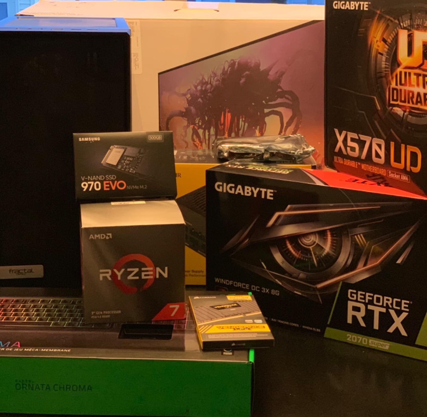 GIGABYTE X570 UD (AMD Ryzen 5000/X570/ATX/PCIe4.0/DDR4/USB3.2 Gen 1/Realtek ALC887/M.2/Realtek GbE LAN/Gaming Motherboard) - Customer Photo 2