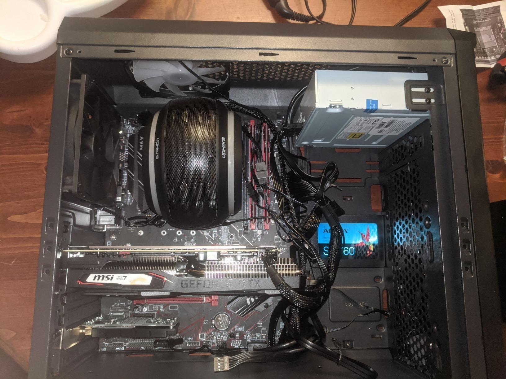 MSI Performance Gaming AMD Ryzen 2ND and 3rd Gen AM4 M.2 USB 3 SATA 6Gb/s DDR4 DVI HDMI Crossfire ATX Motherboard (B450 Gaming Plus Max) - Customer Photo 1