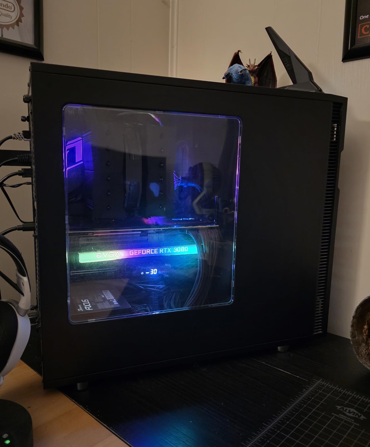 Noctua NH-D15 chromax.Black, Dual-Tower CPU Cooler (140mm, Black) - Customer Photo 3