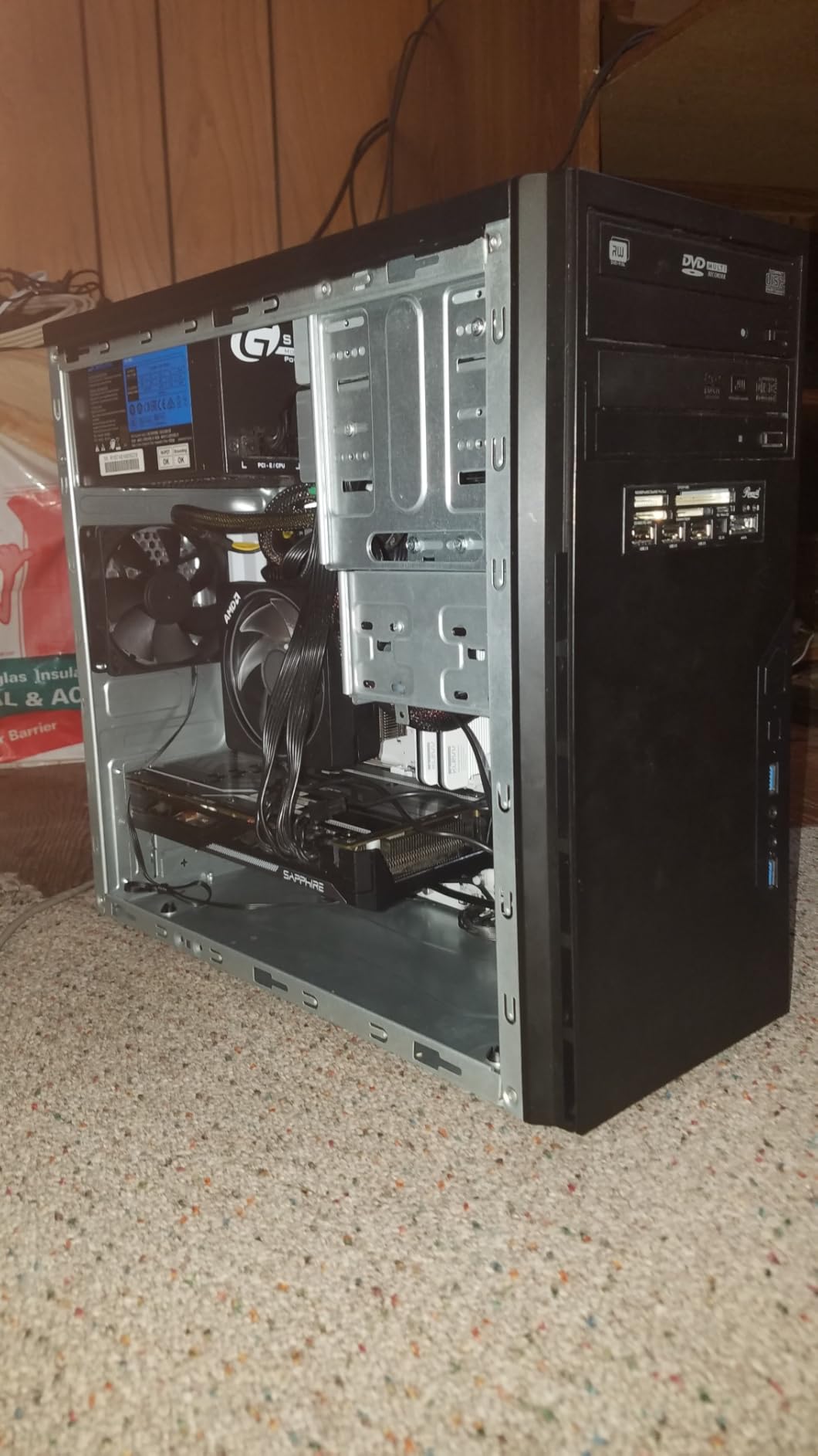 GIGABYTE B650 Eagle AX AM5 LGA 1718 AMD B650 ATX Motherboard, DDR5, Triple M.2 (1x PCIe 5.0 M.2 + 2X PCIe 4.0 M.2), USB 3.2 Gen2x2 Type-C, AMD Wi-Fi 6E, Realtek GbE LAN - Customer Photo 1