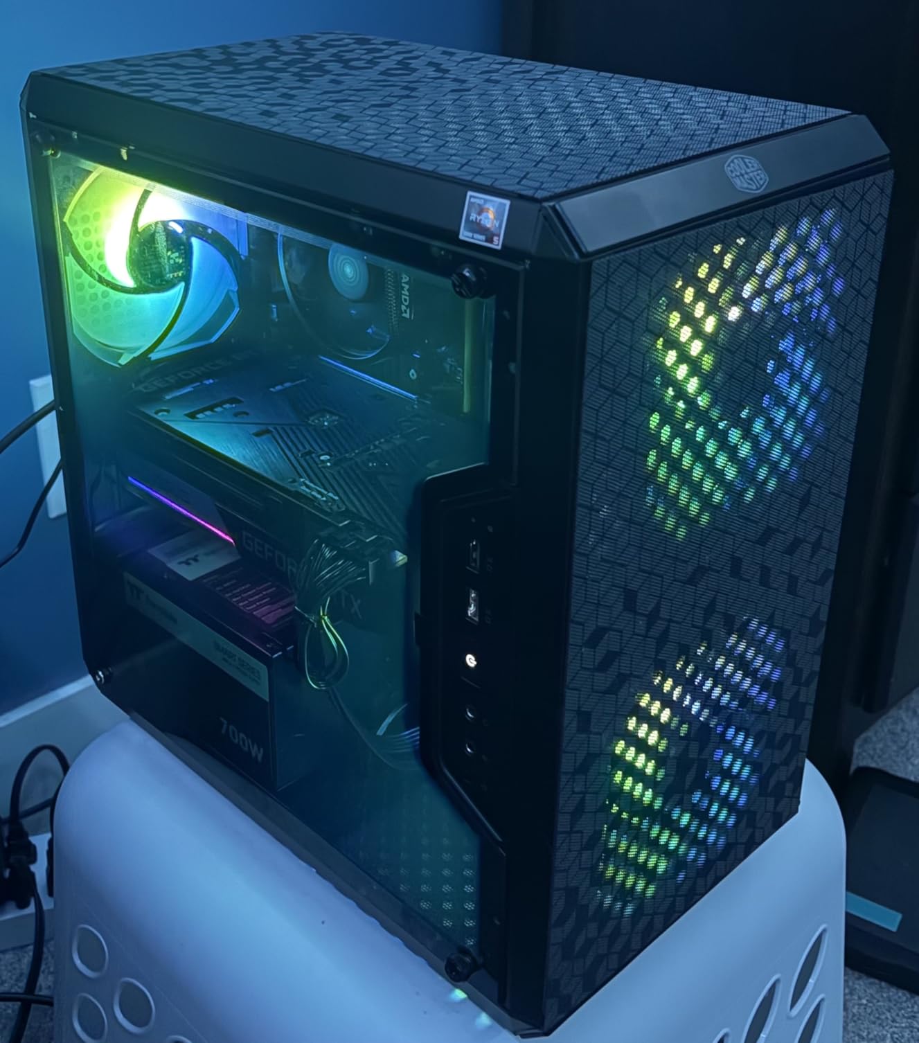 MSI B550M PRO-VDH WiFi ProSeries Motherboard (AMD Ryzen 5000, AM4, DDR4, PCIe 4.0, SATA 6Gb/s, M.2, USB 3.2 Gen 1, Wi-Fi, Bluetooth, D-SUB/HDMI/DP, Micro-ATX) - Customer Photo 5