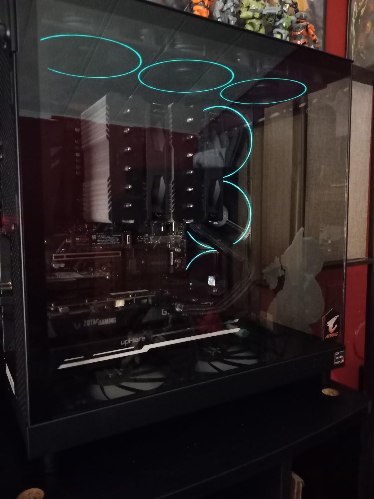 GIGABYTE B550 AORUS Elite AX V2 Motherboard, Supports AMD AM4 Ryzen 5000 Processors, ATX, DDR4, Dual M.2, SATA 6Gb/s, 2.4/5 GHz Dual-Band, 2.5 GbE LAN, PCIe 4.0 - Customer Photo 5