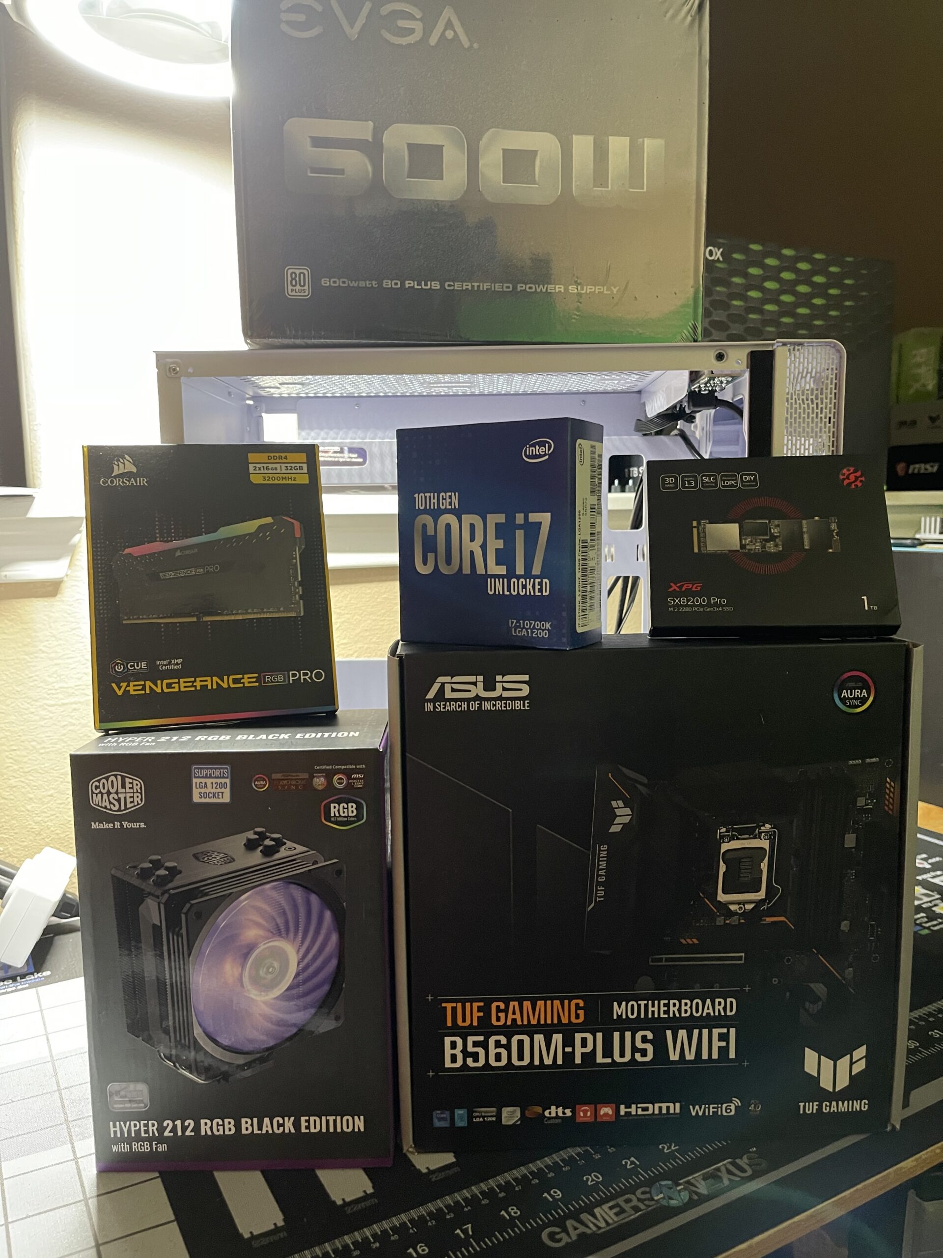 ASUS TUF Gaming B560M-PLUS WiFi LGA1200 (Intel 11th/10th Gen) Micro ATX Gaming Motherboard (PCIe 4.0, 2X M.2 Slots,8+1 Power Stages, 2.5Gb LAN, WiFi 6, USB 3.2 Type-C, Thunderbolt 4 Support) Customer Review ASUS TUF Gaming B560M-PLUS WiFi LGA1200 (Intel 11th/10th Gen) Micro ATX Gaming Motherboard (PCIe 4.0, 2X M.2 Slots,8+1 Power Stages, 2.5Gb LAN, WiFi 6, USB 3.2 Type-C, Thunderbolt 4 Support) - Customer Photo 1