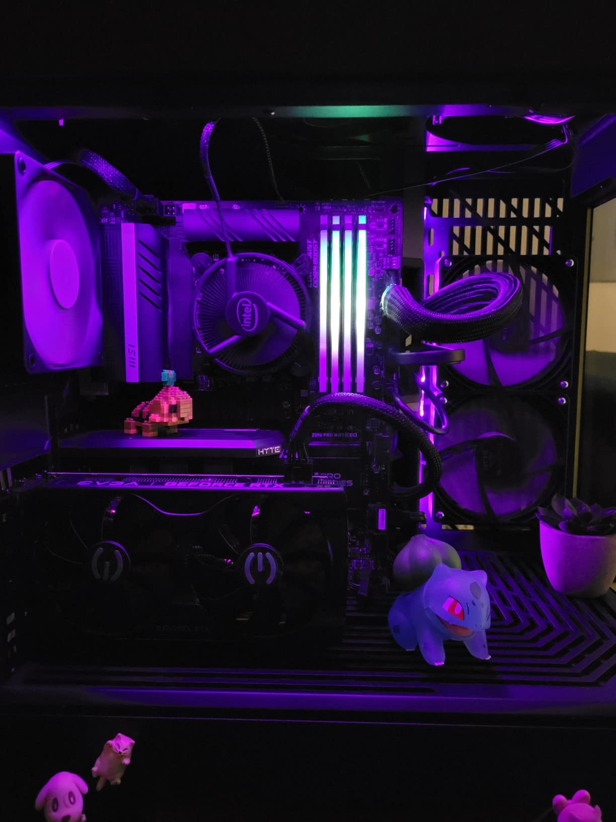 MSI Z590 PRO WiFi ProSeries Motherboard (ATX, 11th/10th Gen Intel Core, LGA 1200 Socket, DDR4, PCIe 4, M.2 Slots, USB 3.2 Gen 2, 2.5G LAN, DP/HDMI, Wi-Fi 6E) - Customer Photo 0