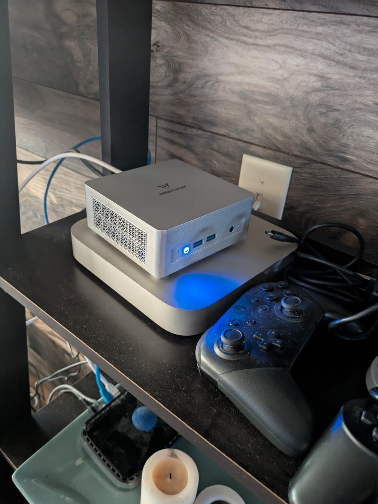 MINISFORUM UM870 Slim Mini PC AMD Ryzen 7 8745H 8C/16T Desktop Computer 32GB RAM 1TB SSD, HDMI/DP/USB4 8K@60Hz Output, 1X 2.5G RJ45 Port, 4X USB Port, Dual Band WiFi, AMD Radeon 780M Graphics Customer Review MINISFORUM UM870 Slim Mini PC AMD Ryzen 7 8745H 8C/16T Desktop Computer 32GB RAM 1TB SSD, HDMI/DP/USB4 8K@60Hz Output, 1X 2.5G RJ45 Port, 4X USB Port, Dual Band WiFi, AMD Radeon 780M Graphics - Customer Photo 1