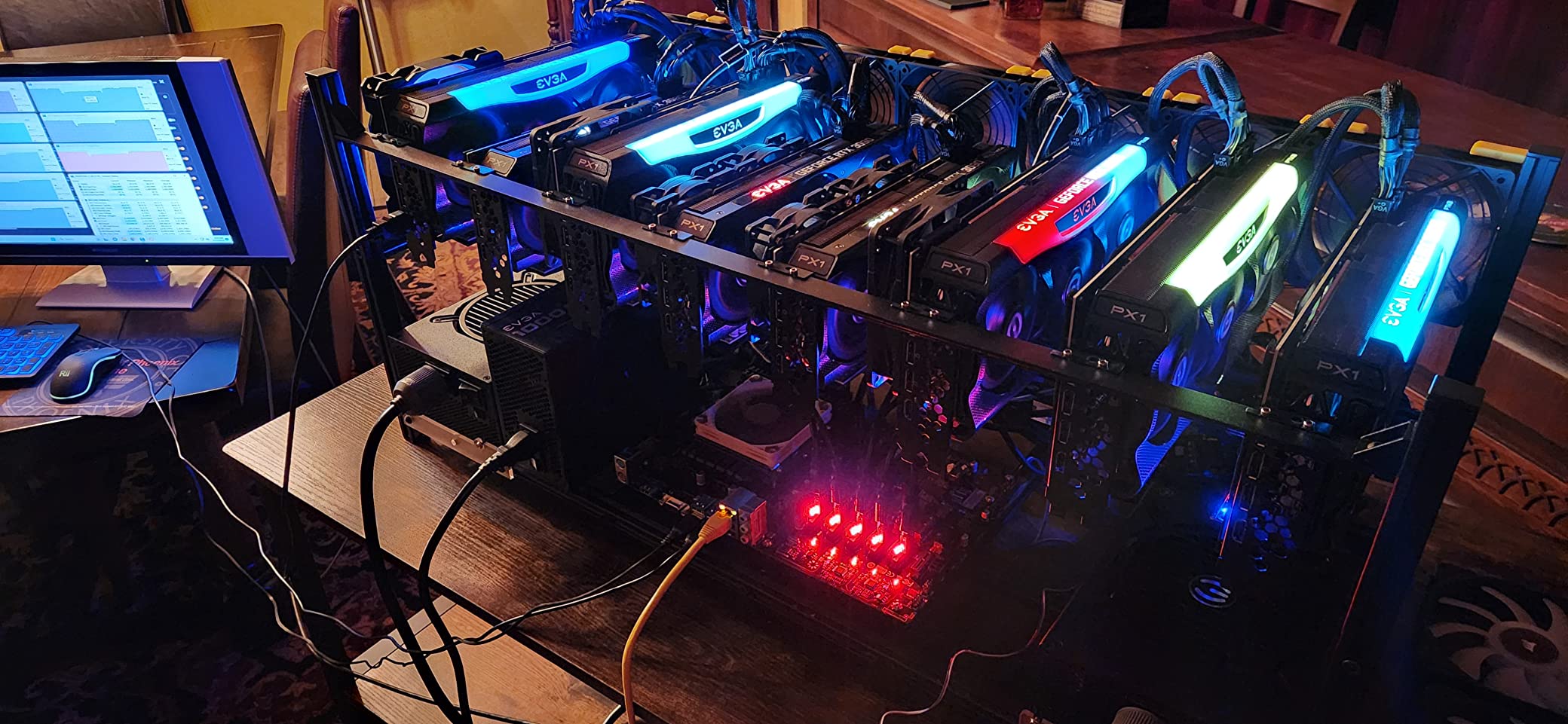 TB360-BTC PRO 2.0 Core i7/i5/i3 (Intel 8th and 9th Gen) LGA1151 Intel B360 DDR4 12 GPU Mining Motherboard Upgraded Model - Customer Photo 0