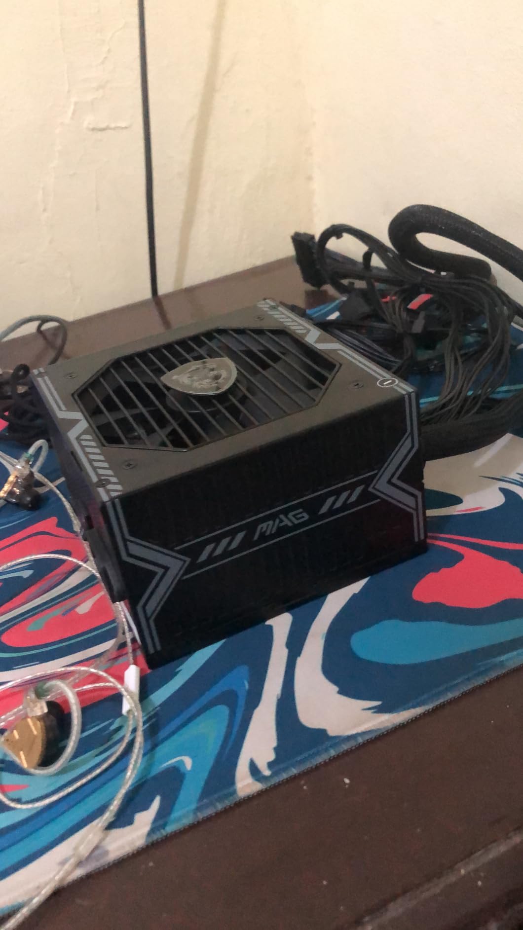 MSI MAG A650BN, Non-Modular Compact 650W Power Supply, 80+ Bronze, Low-Noise Fan, Active PFC Design, 5 Year Warranty Customer Review MSI MAG A650BN, Non-Modular Compact 650W Power Supply, 80+ Bronze, Low-Noise Fan, Active PFC Design, 5 Year Warranty - Customer Photo 1