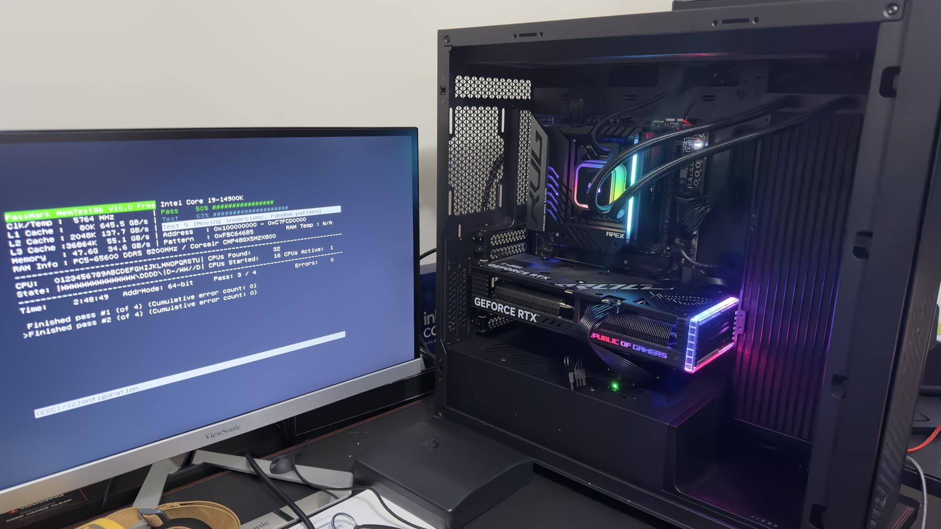 ASUS ROG Maximus Z690 Formula ATX Motherboard with Water Cooling, WiFi 6E, PCIe 5.0, DDR5, Thunderbolt 4 - For Intel 12th Gen CPU - Customer Photo 4