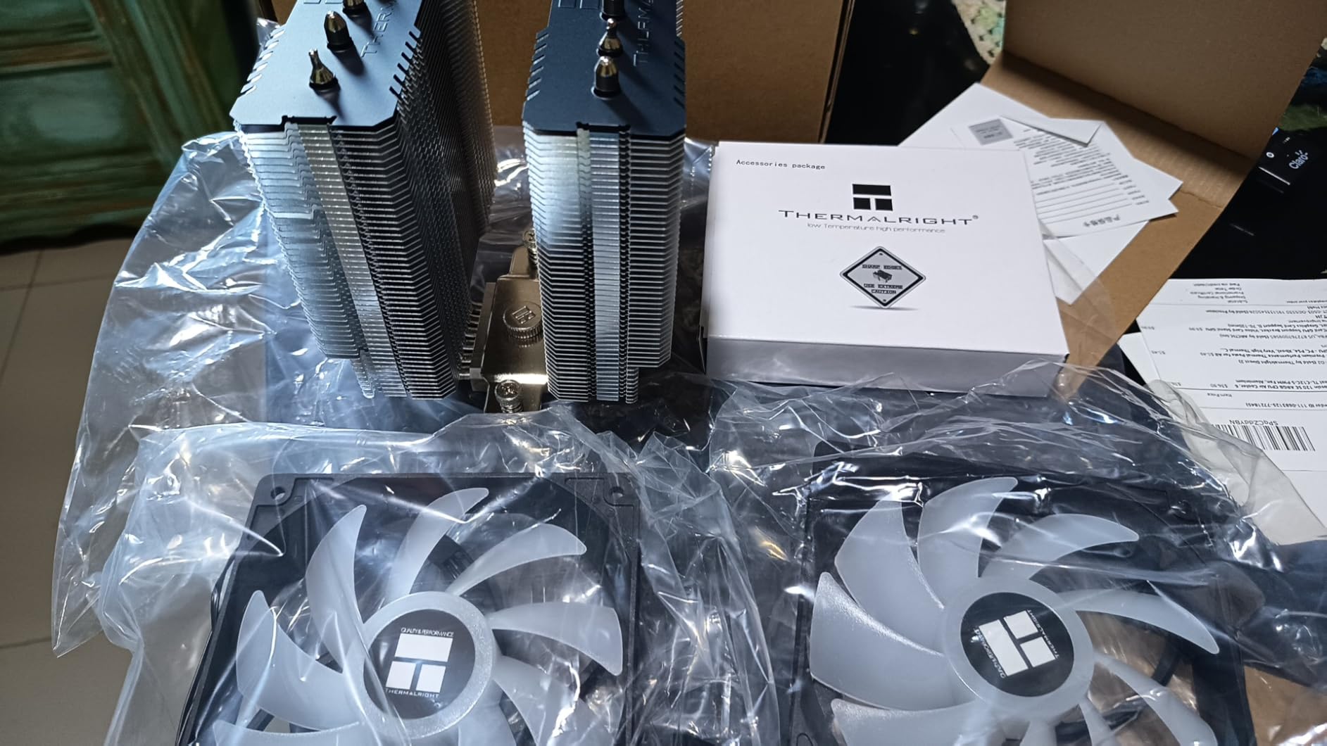 Thermalright Peerless Assassin 120 SE CPU Cooler, 6 Heat Pipes AGHP Technology, Dual 120mm PWM Fans, 1550RPM Speed, for AMD:AM4 AM5/Intel LGA 1700/1150/1151/1200/1851,PC Cooler Customer Review Thermalright Peerless Assassin 120 SE CPU Cooler, 6 Heat Pipes AGHP Technology, Dual 120mm PWM Fans, 1550RPM Speed, for AMD:AM4 AM5/Intel LGA 1700/1150/1151/1200/1851,PC Cooler - Customer Photo 3