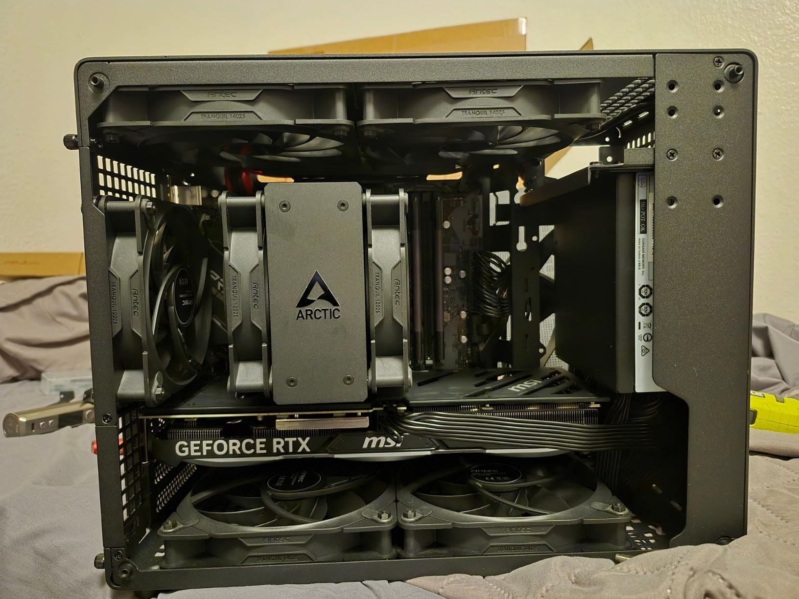 ASRock B660M Pro RS Intel B660 Series CPU (LGA1700) 32 GB Compatible B660M MicroATX Motherboard Customer Review ASRock B660M Pro RS Intel B660 Series CPU (LGA1700) 32 GB Compatible B660M MicroATX Motherboard - Customer Photo 1