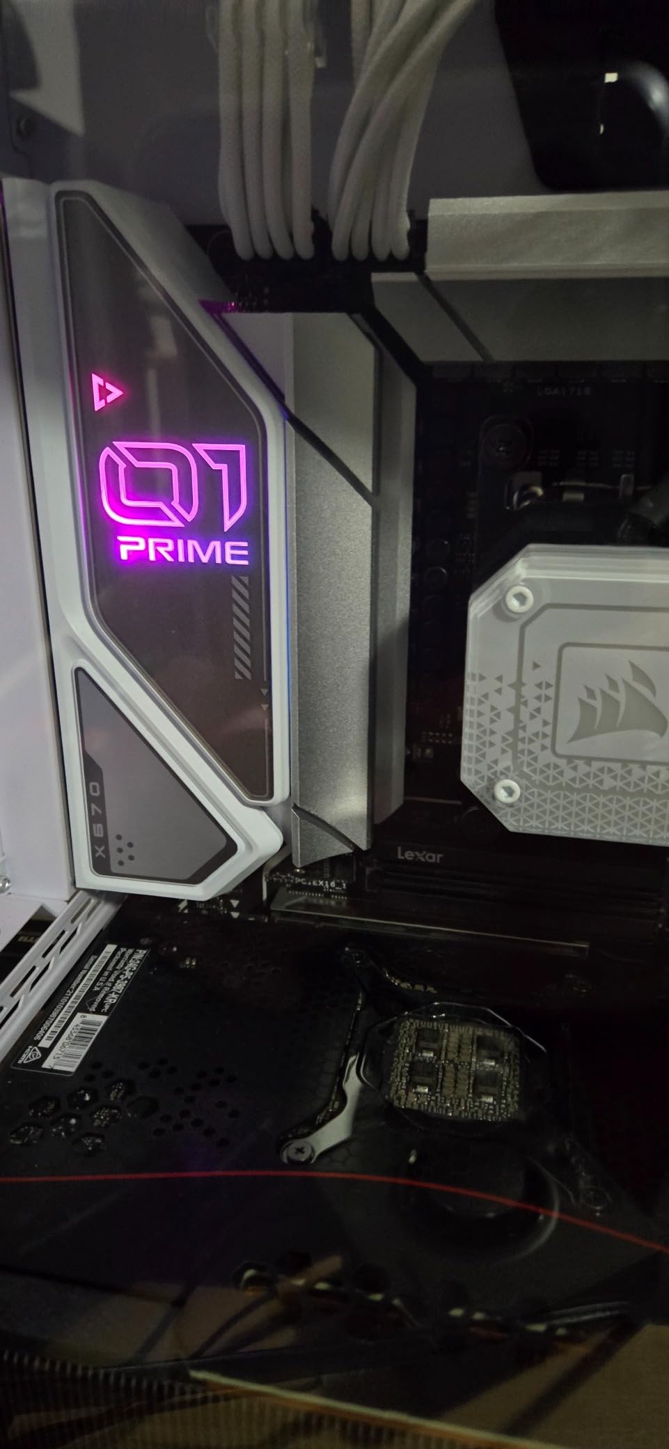 ASUS Prime X670E-PRO WiFi AMD X670 AM5 Ryzen™ Desktop 9000 8000 & 7000 ATX Motherboard with PCIe® 5.0, Four M.2 Slots, DDR5 Slots, USB 3.2 Gen 2x2 Type-C®, USB4® Support, WiFi 6E, and 2.5G Ethernet - Customer Photo 1