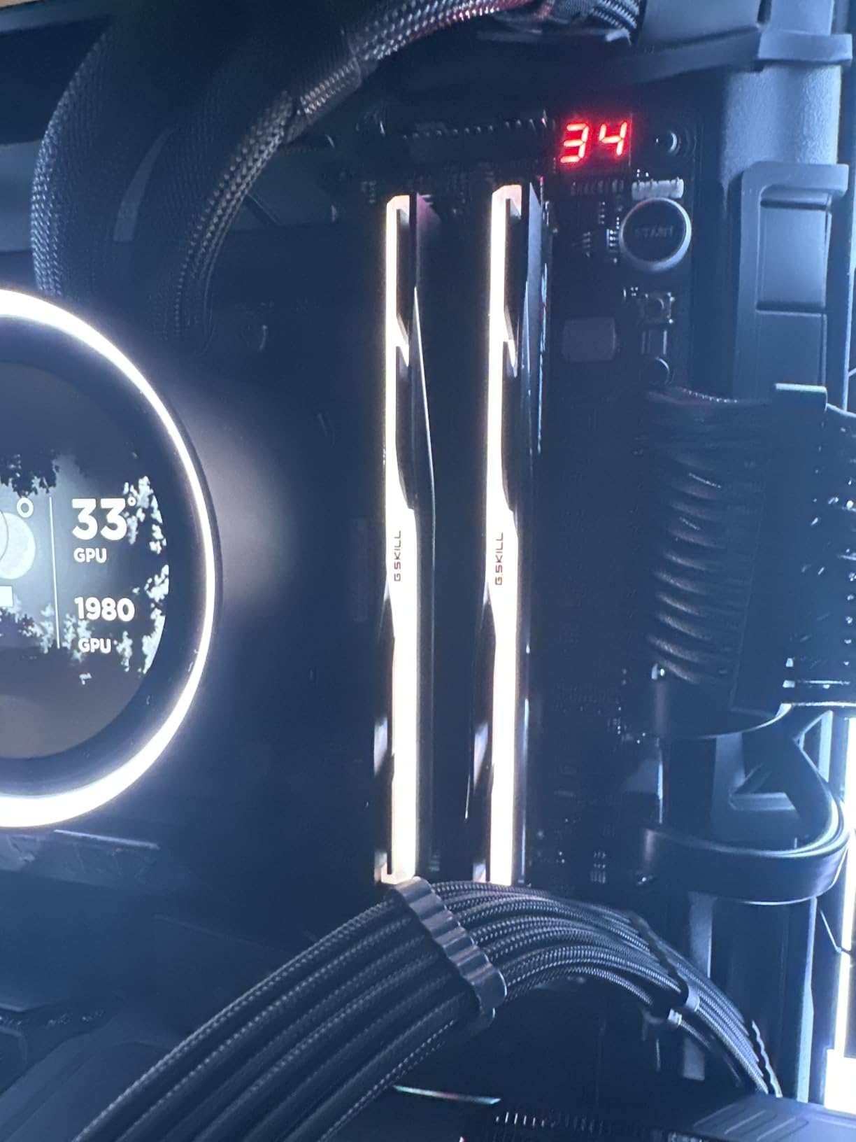 G.SKILL Trident Z5 Neo RGB Series DDR5 RAM (AMD Expo & Intel XMP 3.0) 32GB (2x16GB) 6000MT/s CL36-36-36-96 1.35V Desktop Computer Memory U-DIMM - Matte Black (F5-6000J3636F16GX2-TZ5NR) - Customer Photo 1