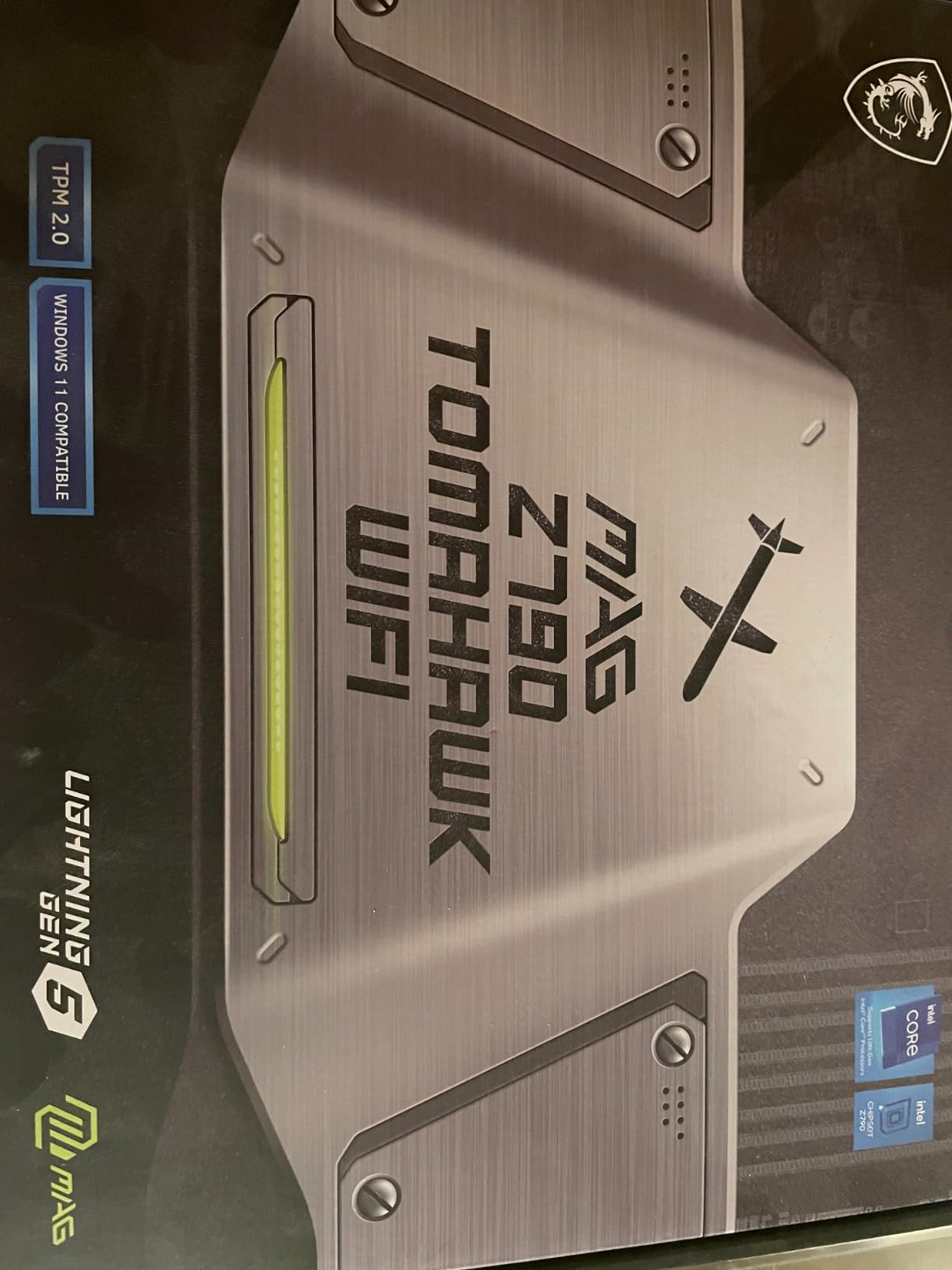 MSI MAG Z790 Tomahawk WiFi Gaming Motherboard (Supports 12th/13th/14th Gen Intel Processors, LGA 1700, DDR5, PCIe 5.0, M.2, 2.5Gbps LAN, USB 3.2 Gen2, HDMI/DP, Wi-Fi 6E, Bluetooth 5.3, ATX) - Customer Photo 2