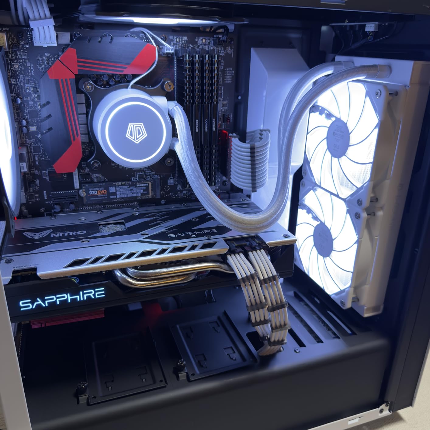 ID-COOLING FROSTFLOW X 240 CPU Water Cooler AIO Cooler 240mm CPU Liquid Cooler White LED 2x120mm PWM Fans, Intel 1700/1200/115X, AMD AM5/AM4 Customer Review ID-COOLING FROSTFLOW X 240 CPU Water Cooler AIO Cooler 240mm CPU Liquid Cooler White LED 2x120mm PWM Fans, Intel 1700/1200/115X, AMD AM5/AM4 - Customer Photo 2