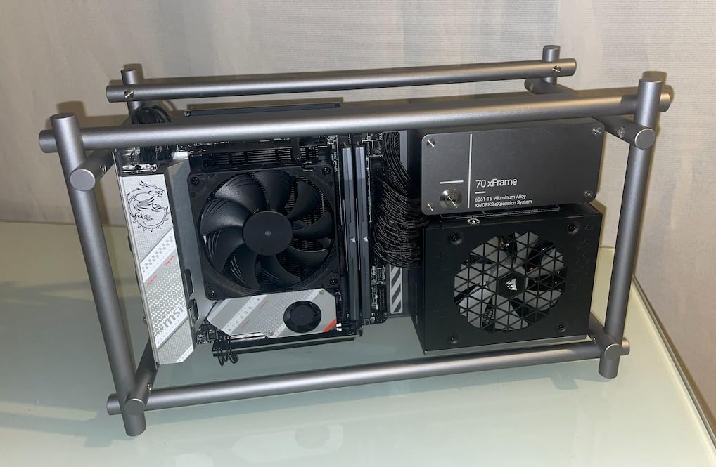 Noctua NH-L9a-AM5 chromax.Black, Premium Low-Profile CPU Cooler for AMD AM5 (Black) - Customer Photo 2