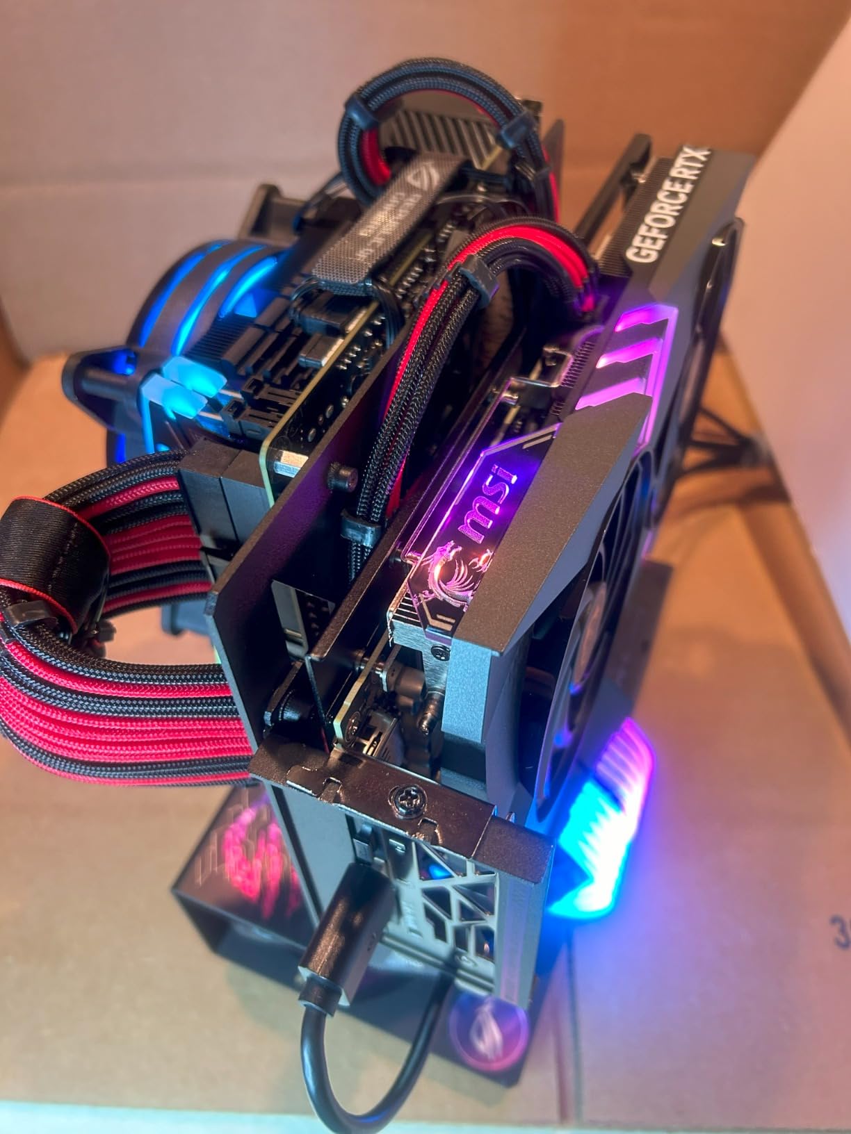 ASUS ROG Strix B760-I Gaming WiFi Intel B760(13th and 12th Gen)LGA 1700 mini-ITX motherboard,8 + 1 power stages,DDR5 up to 7600 MT/s, PCIe 5.0,2xM.2 slots,WiFi 6E,USB 3.2 Gen 2x2 Type-C,Aura Sync RGB Customer Review ASUS ROG Strix B760-I Gaming WiFi Intel B760(13th and 12th Gen)LGA 1700 mini-ITX motherboard,8 + 1 power stages,DDR5 up to 7600 MT/s, PCIe 5.0,2xM.2 slots,WiFi 6E,USB 3.2 Gen 2x2 Type-C,Aura Sync RGB - Customer Photo 3