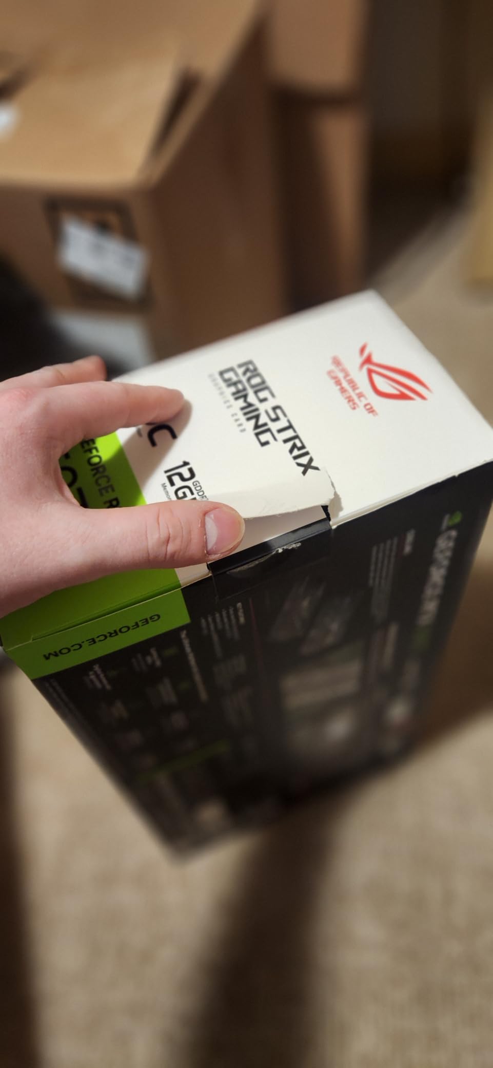 ASUS TUF Gaming NVIDIA GeForce RTX 4070 OC Edition Graphics Card (PCIe 4.0, 12GB GDDR6X, HDMI 2.1, DisplayPort 1.4a) - Customer Photo 1