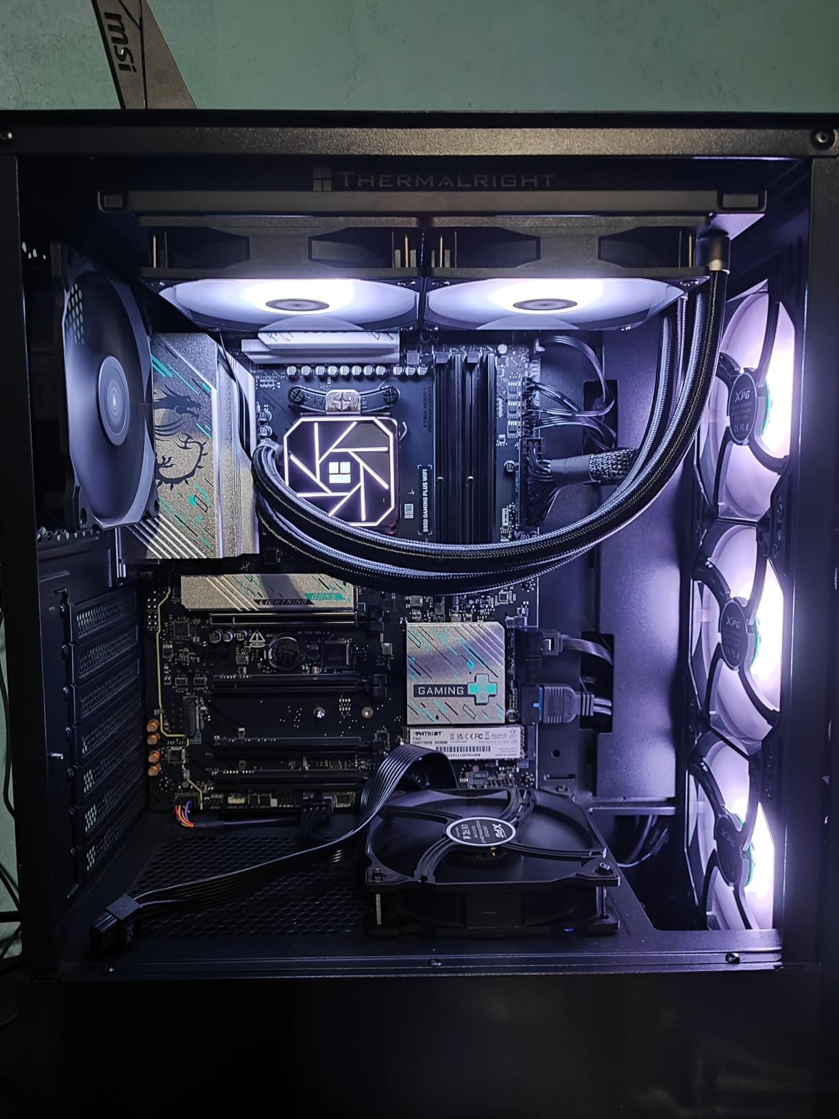 Thermalright Aqua Elite 240 V3 Water Cooling CPU Cooler, Double PWM ARGB Fans with S-FDB Bearings,Efficient PWM Controlled Pump,for AMD/AM4/AM5, Intel LGA1150/1151/1200/2011/1700, (AE240 V3) Customer Review Thermalright Aqua Elite 240 V3 Water Cooling CPU Cooler, Double PWM ARGB Fans with S-FDB Bearings,Efficient PWM Controlled Pump,for AMD/AM4/AM5, Intel LGA1150/1151/1200/2011/1700, (AE240 V3) - Customer Photo 0