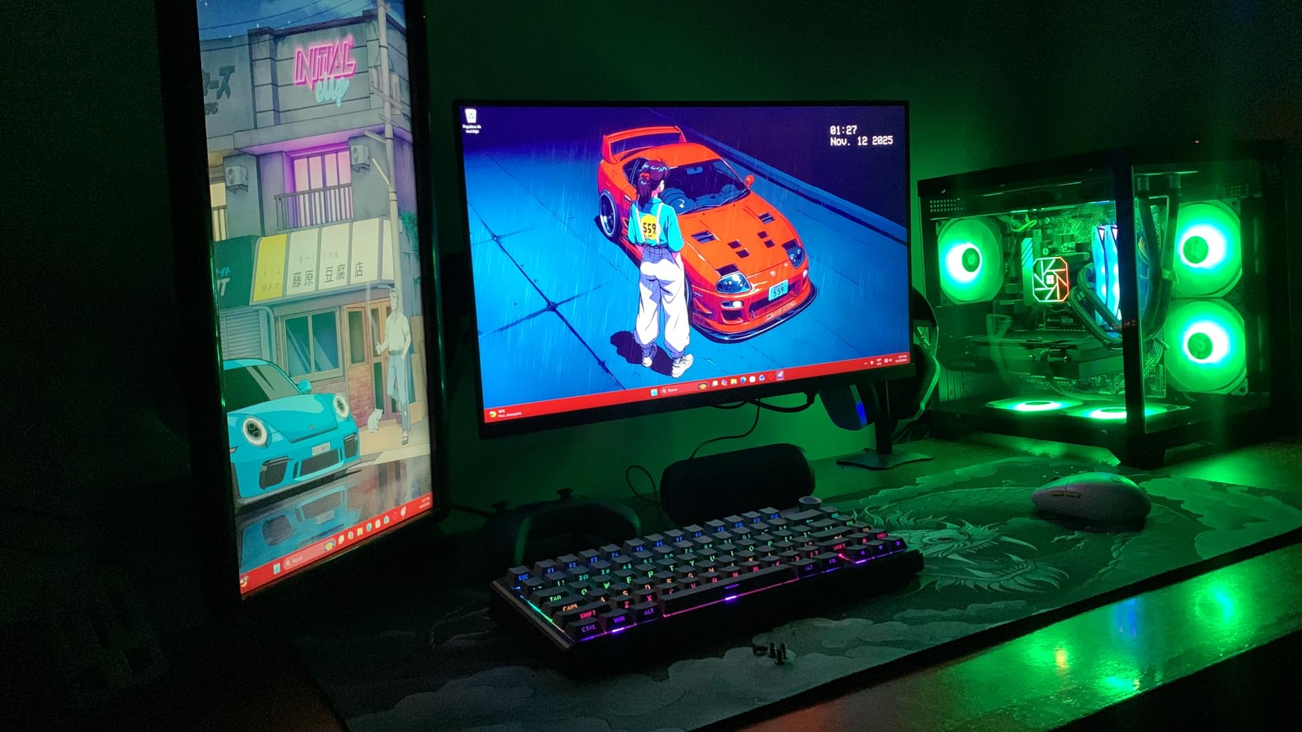 Thermalright Aqua Elite 240 V3 Water Cooling CPU Cooler, Double PWM ARGB Fans with S-FDB Bearings,Efficient PWM Controlled Pump,for AMD/AM4/AM5, Intel LGA1150/1151/1200/2011/1700, (AE240 V3) - Customer Photo 1