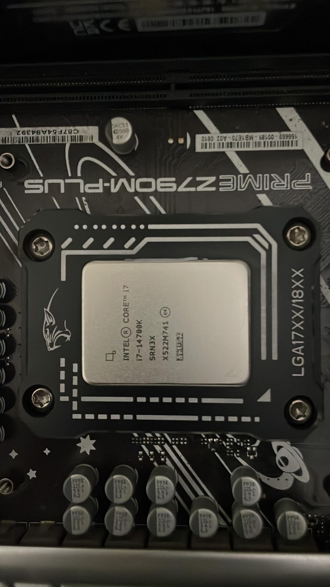 Intel Core i7-14700K New Gaming Desktop Processor 20 cores (8 P-cores + 12 E-cores) with Integrated Graphics - Unlocked - Customer Photo 3