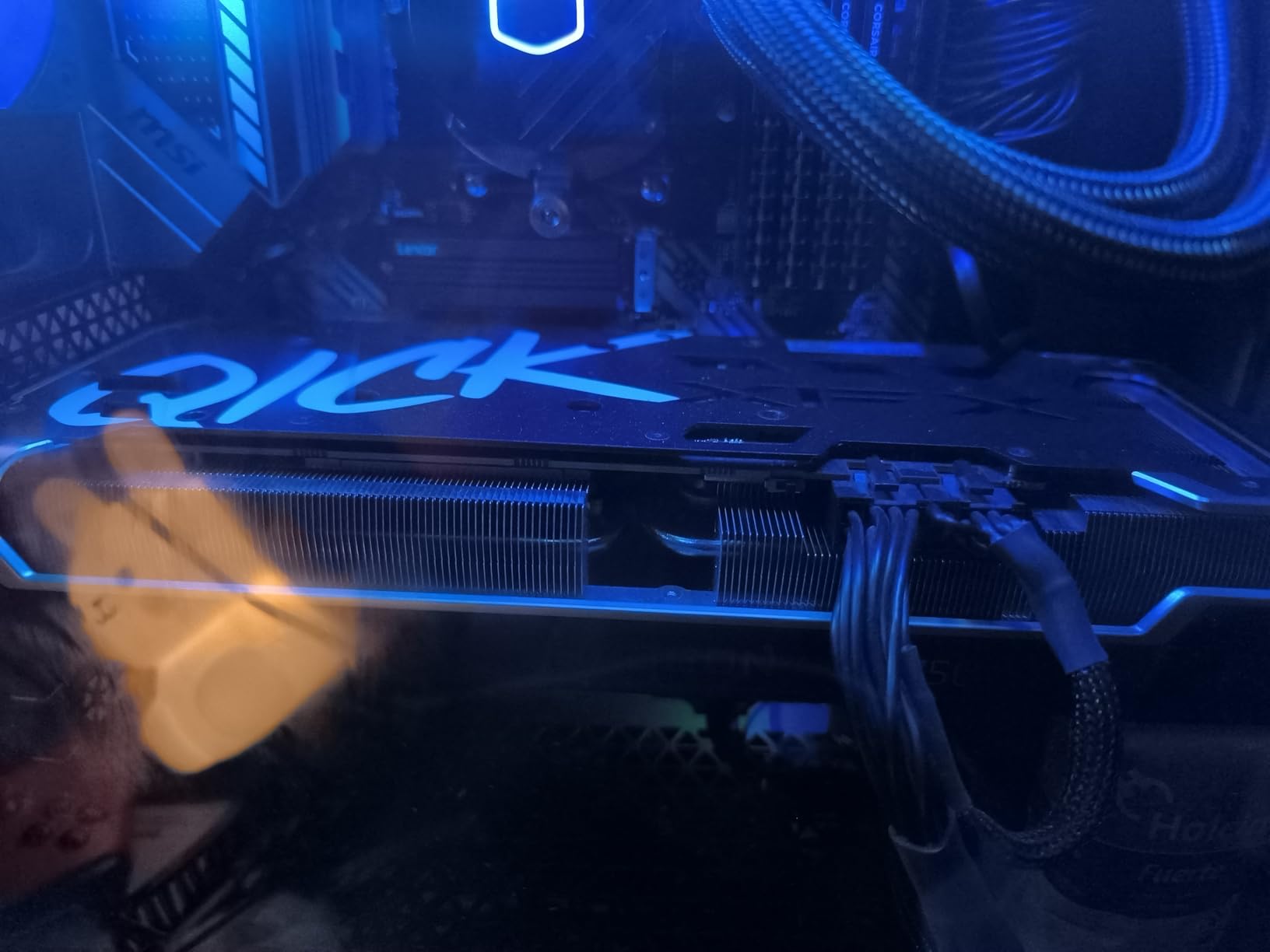 XFX Speedster QICK319 RX 7800 XT CORE Gaming Graphics Card 16GB GDDR6 HDMI 3xDP, AMD RDNA 3 RX-78TQICKF9 - Customer Photo 5