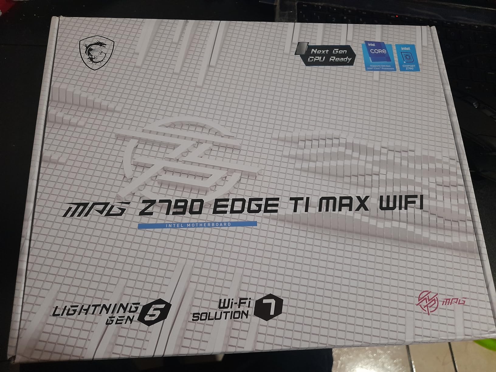 MSI MPG Z790 Edge TI MAX WiFi Gaming Motherboard (Supports 12th/13th/ 14th Gen Intel, LGA 1700, DDR5, PCIe 5.0, M.2, SATA 6G, 2.5Gbps LAN, USB 3.2 Gen2, Wi-Fi 7, Bluetooth 5.4, HDMI/DP, ATX) - Customer Photo 3