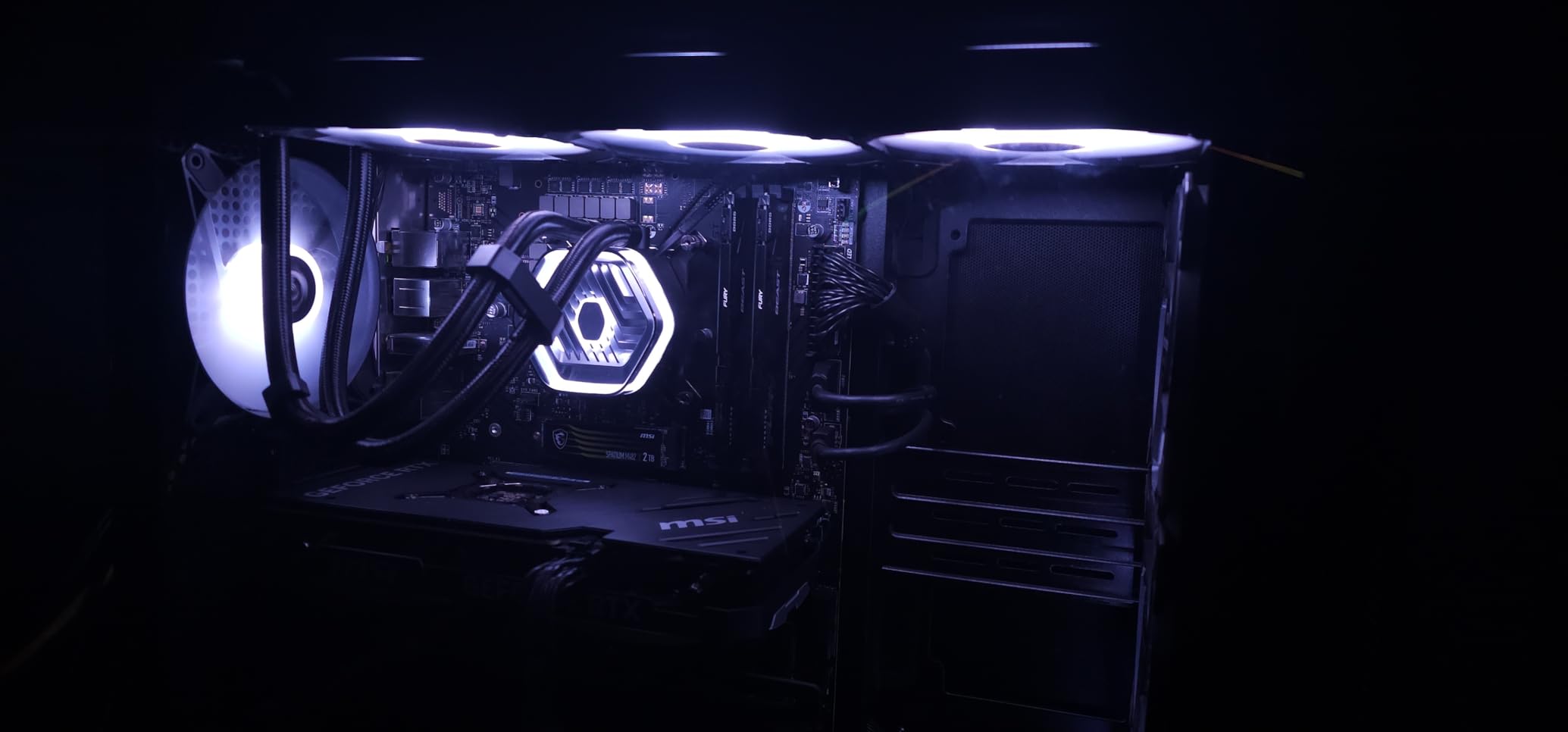 Cooler Master 360 Atmos Performance-Driven Close-Loop AIO Liquid Cooler, R9|Ultra 9, Dual Chamber aRGB Pump, 360 Radiator, Sickleflow Edge PWM Fans, AM5|4, Intel LGA 1851|1700 Platform - Customer Photo 1