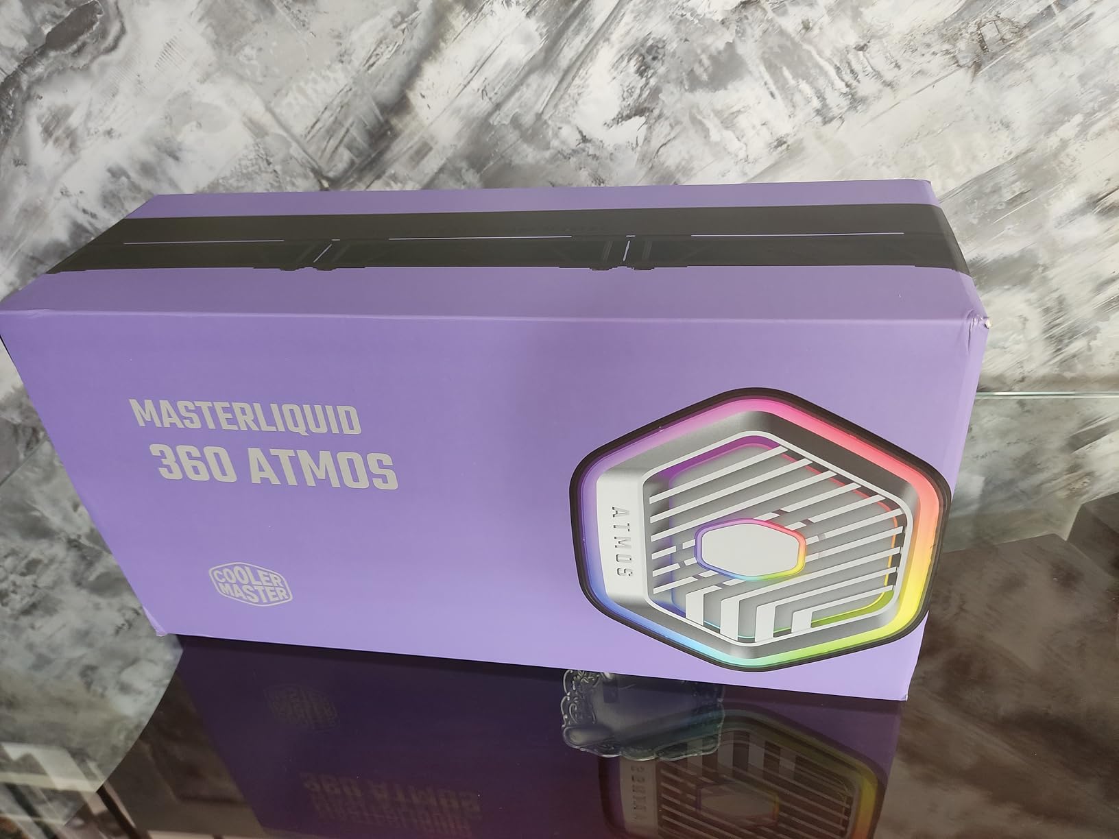 Cooler Master 360 Atmos Performance-Driven Close-Loop AIO Liquid Cooler, R9|Ultra 9, Dual Chamber aRGB Pump, 360 Radiator, Sickleflow Edge PWM Fans, AM5|4, Intel LGA 1851|1700 Platform - Customer Photo 4