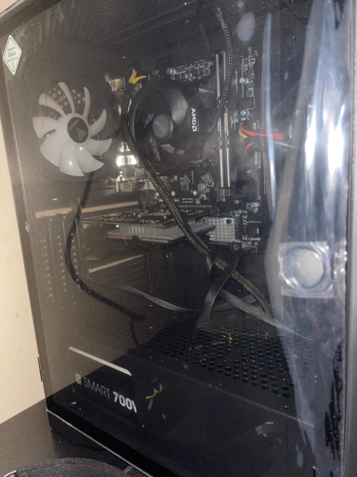 MSI B450M-A PRO MAX II ProSeries Motherboard (mATX, Supports AMD 5000/4000/3000/2000/1000 Series AM4 Processors, M.2, SATA 6G, USB 3.2 Gen 1, DDR4, HDMI/DVI, 2.5Gbps LAN) - Customer Photo 1