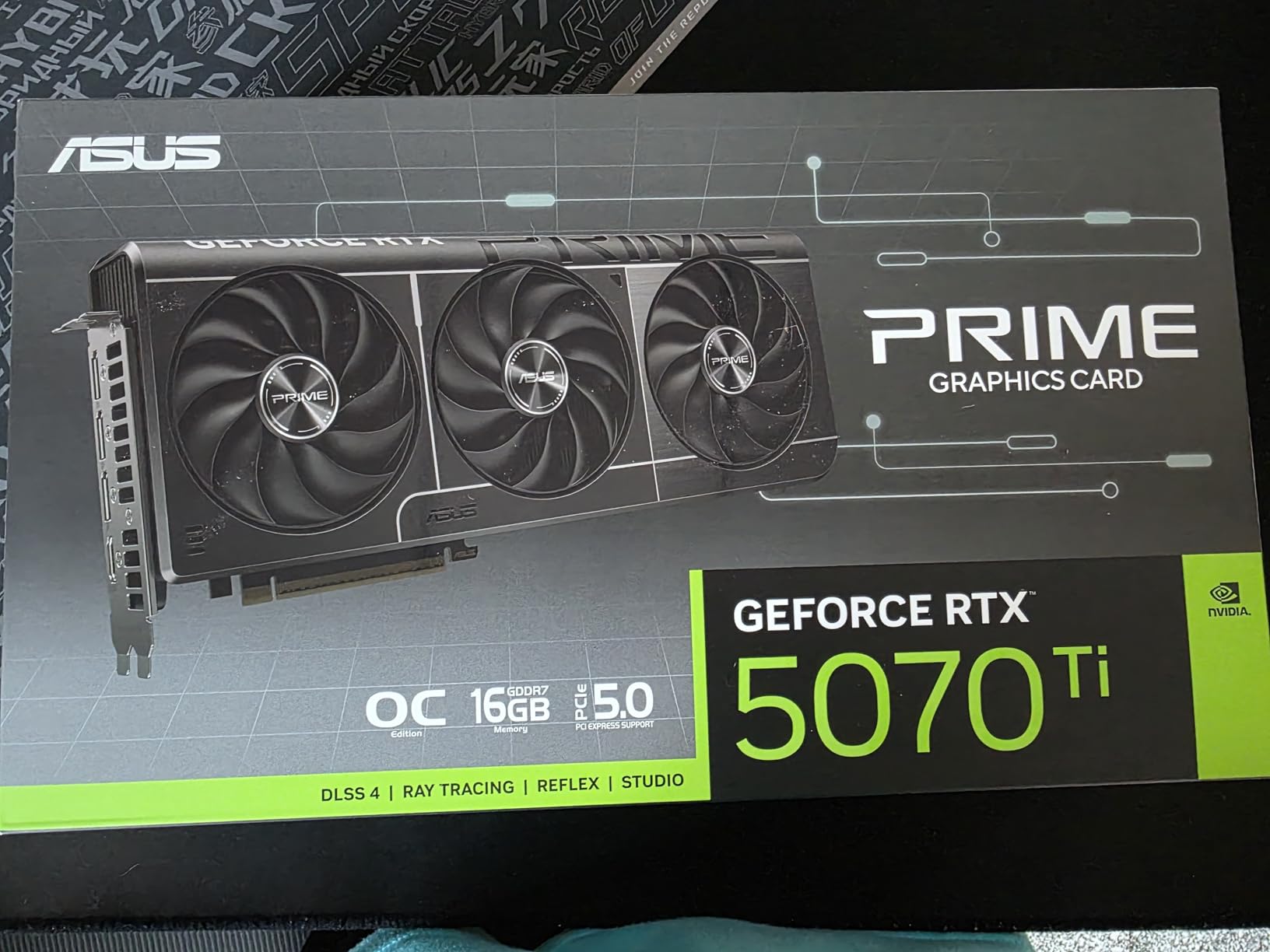 ASUS TUF Gaming NVIDIA GeForce RTX 4070 Ti Super OC Edition Gaming Graphics Card (PCIe 4.0, 16GB GDDR6X, HDMI 2.1a, DisplayPort 1.4a) - Customer Photo 2