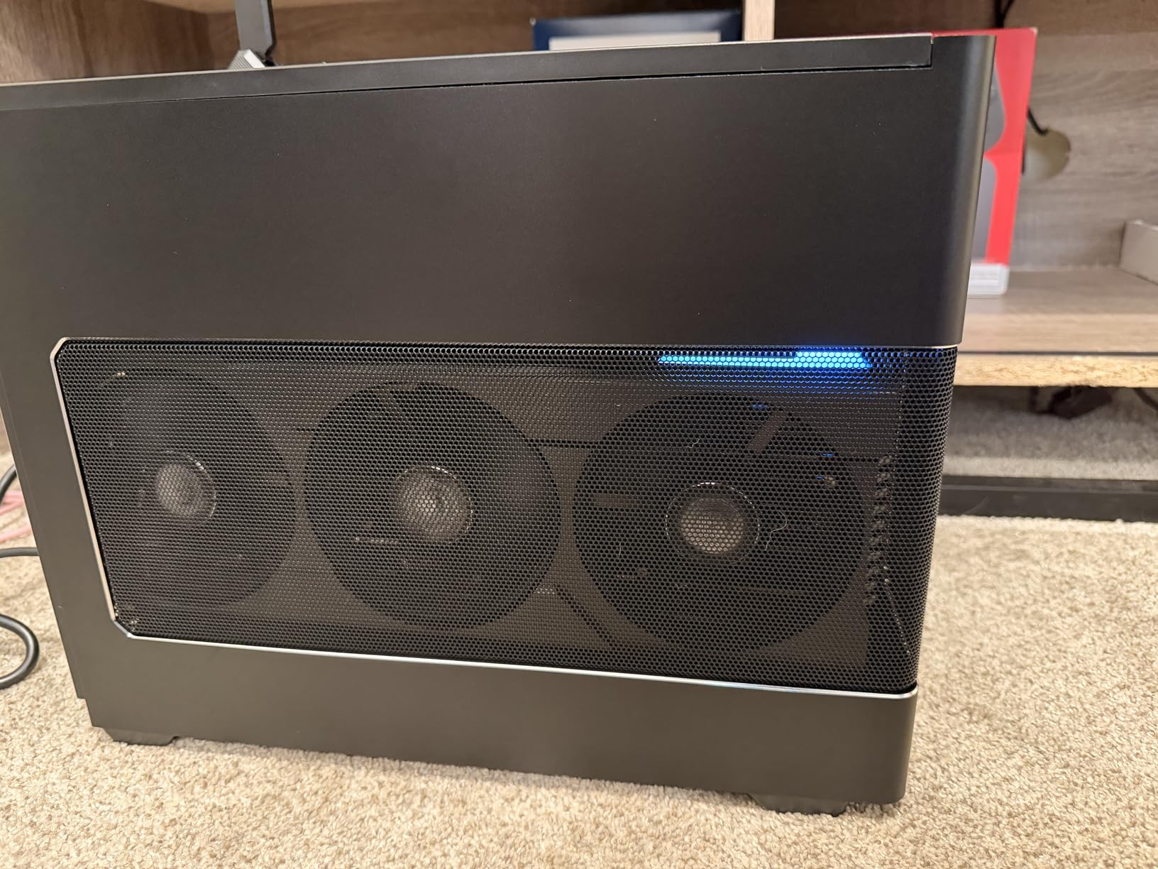 Cooler Master NR200P V2 Mini-ITX PC Case Ready, SFX Fit PSU Ready to Install, 280mm AIO Support, 357mm Vertical GPU Mount, Designed Ready Nvidia RTX 5090 | AMD RX 9070 XT, Tempered Glass, DIY Customer Review Cooler Master NR200P V2 Mini-ITX PC Case Ready, SFX Fit PSU Ready to Install, 280mm AIO Support, 357mm Vertical GPU Mount, Designed Ready Nvidia RTX 5090 | AMD RX 9070 XT, Tempered Glass, DIY - Customer Photo 1