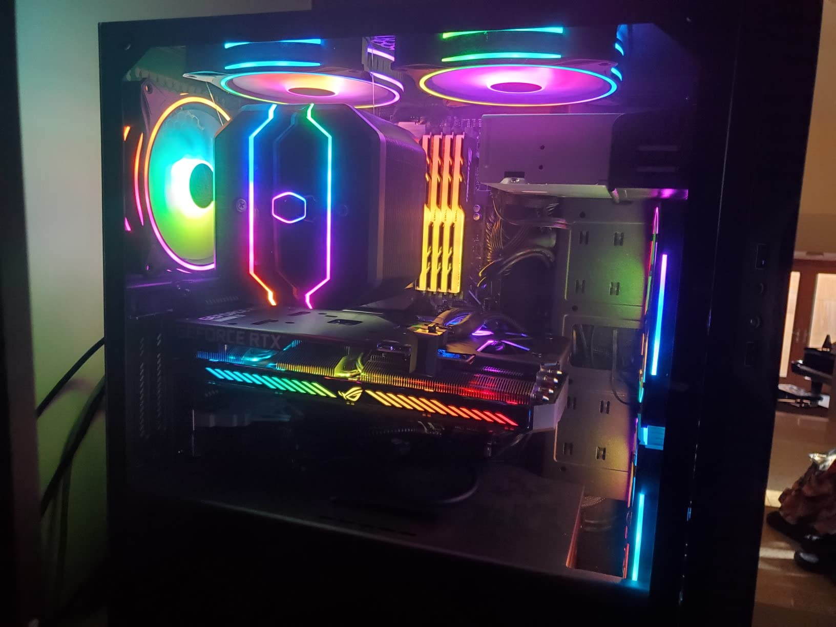 ASUS Dual NVIDIA GeForce RTX 3050 6GB OC Edition Gaming Graphics Card - PCIe 4.0, 6GB GDDR6 Memory, HDMI 2.1, DisplayPort 1.4a, 2-Slot Design, Axial-tech Fan Design, 0dB Technology, Steel Bracket - Customer Photo 0