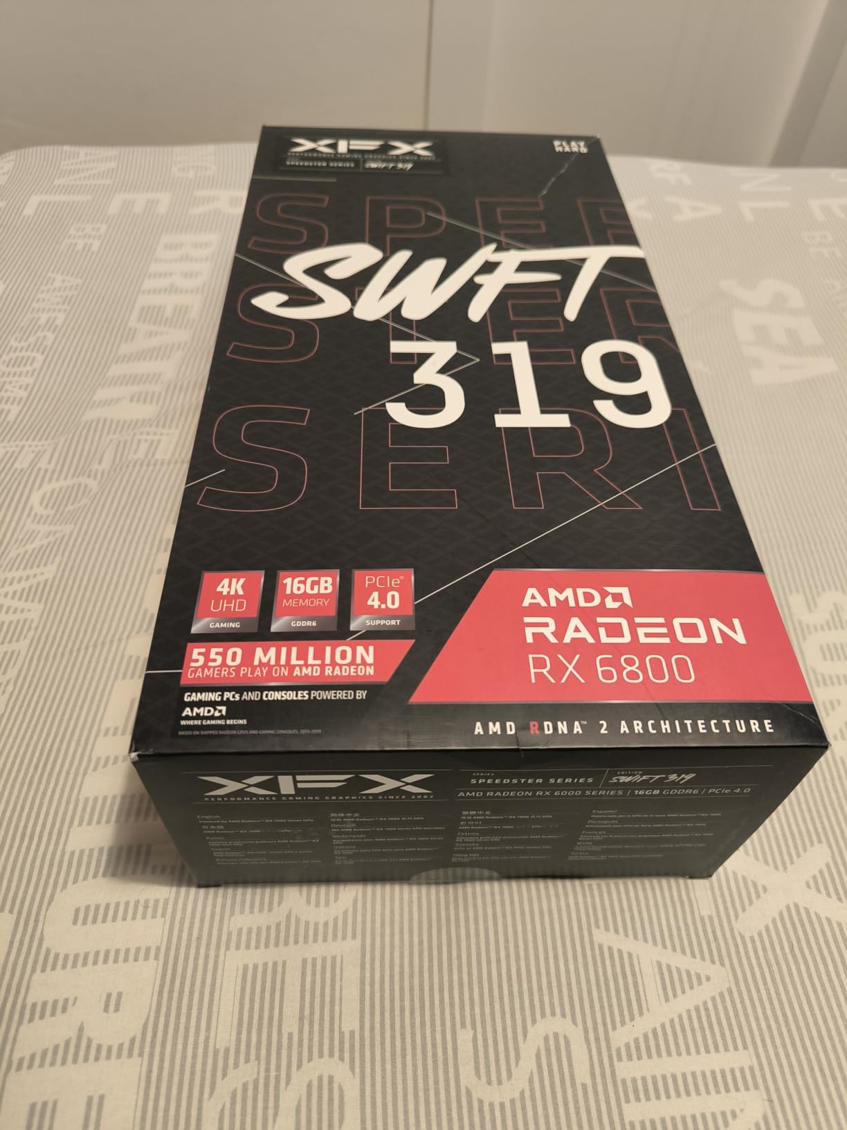 XFX Radeon RX 7900GRE Gaming Graphics Card with 16GB GDDR6, AMD RDNA 3 RX-79GMERCB9 - Customer Photo 1